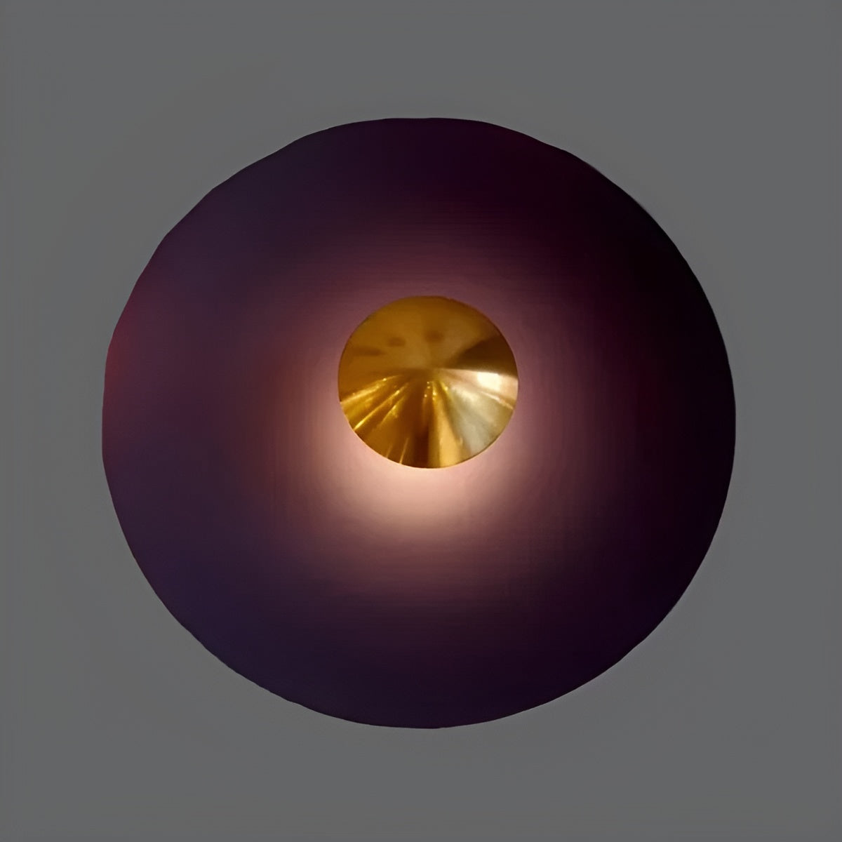 Runde LED-Wandleuchte – Modernes Design mit sanftem Licht