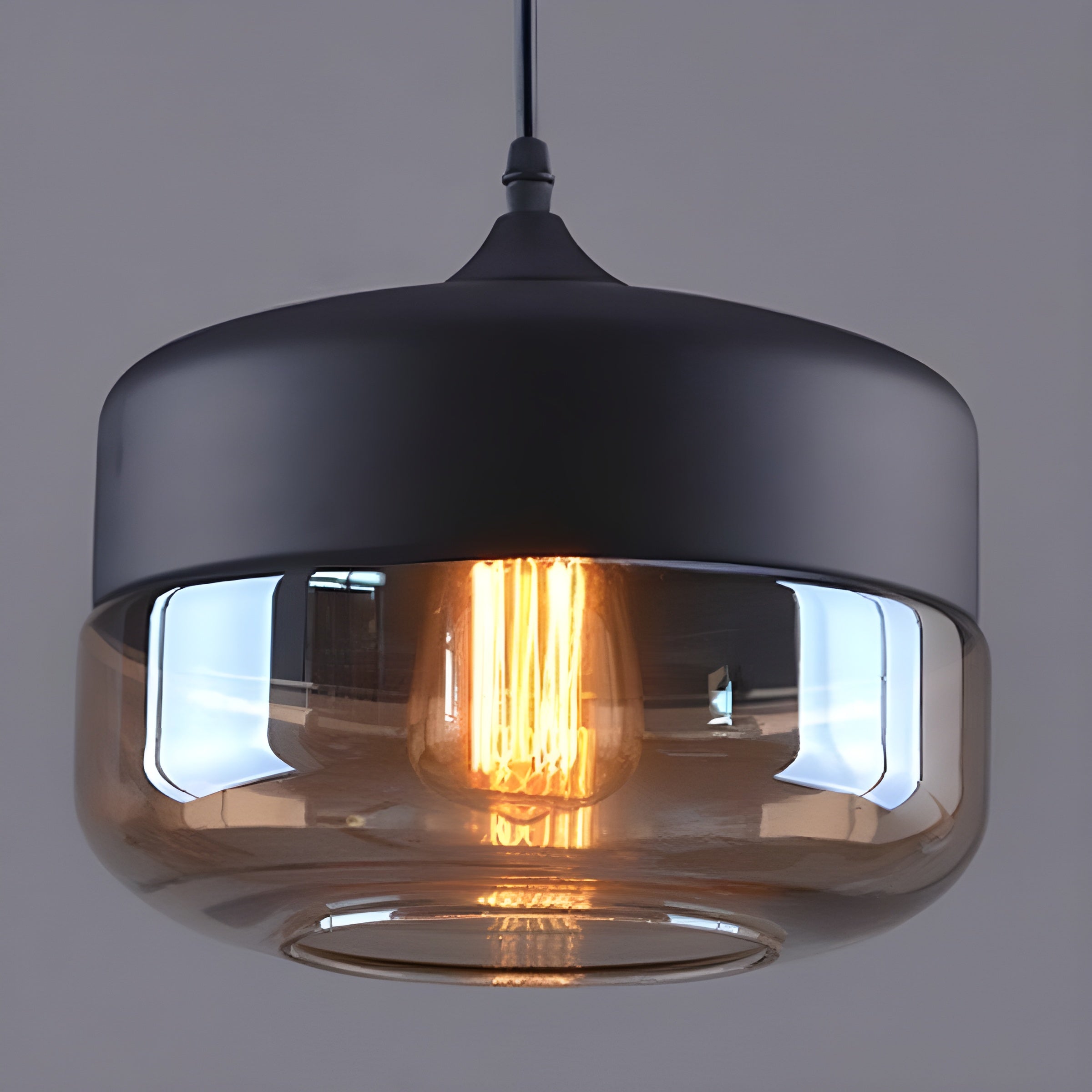 LED-Pendelleuchte aus Glas – Moderne, Skandinavisches Design für stilvolle Wohnräume