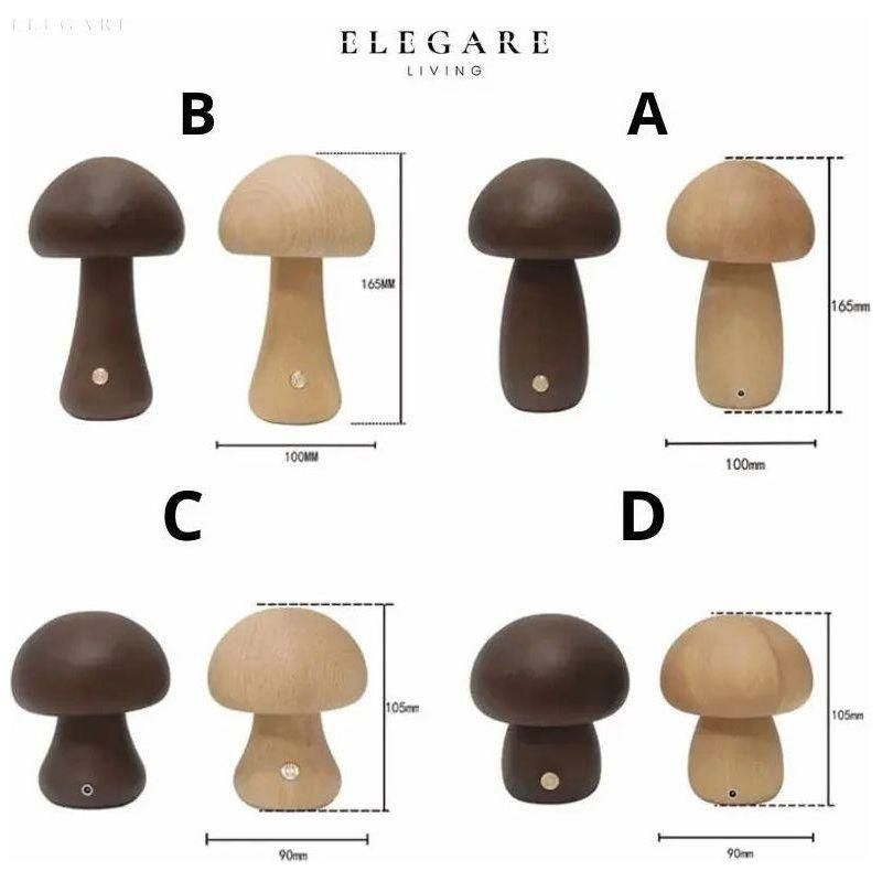 Mushroom Lamp - Pilz Nachttischleuchte - Elegare - DEA019 -