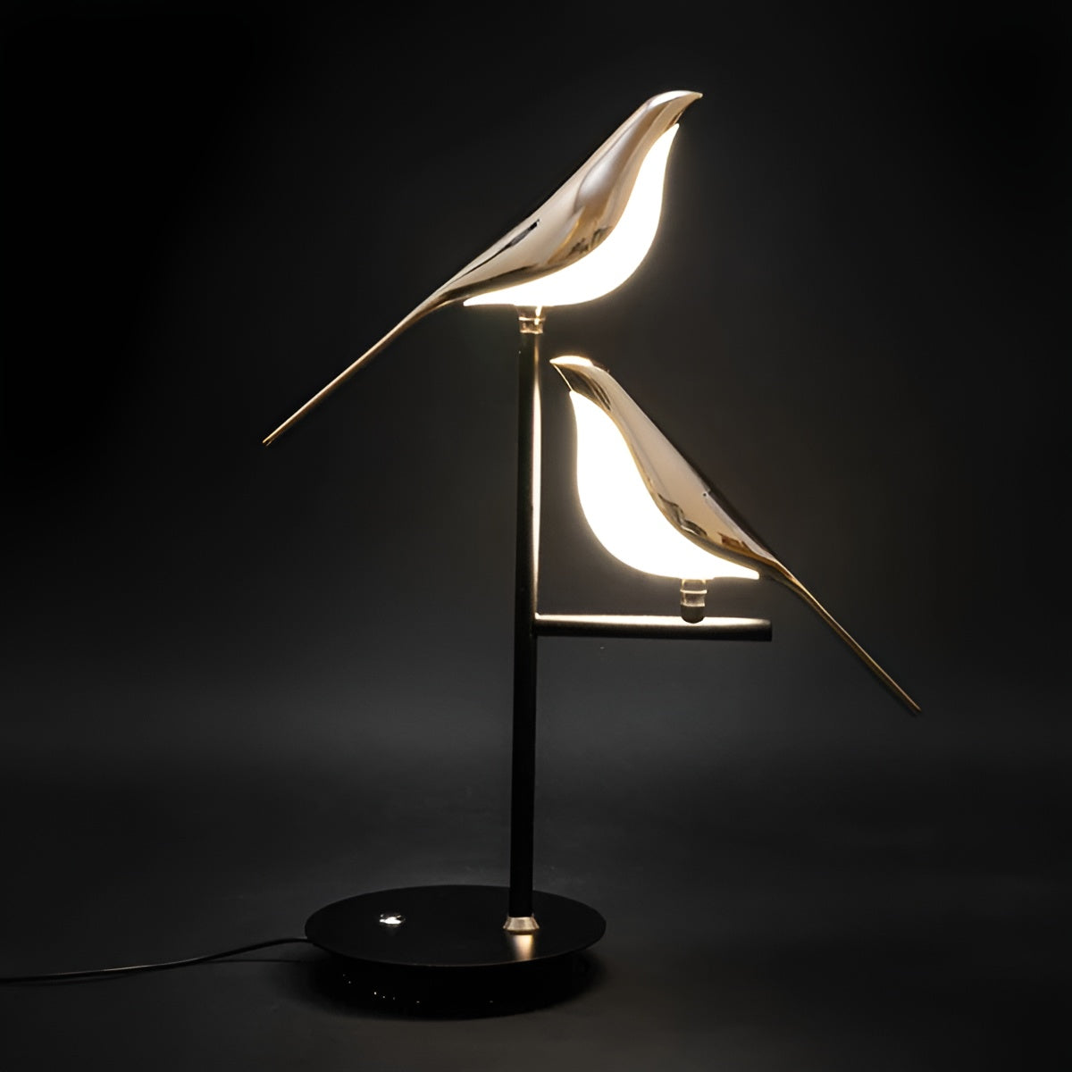 Vogeltischlampe – Dekorativ und stilvoll | Perfekt für Wohn- und Schlafzimmer