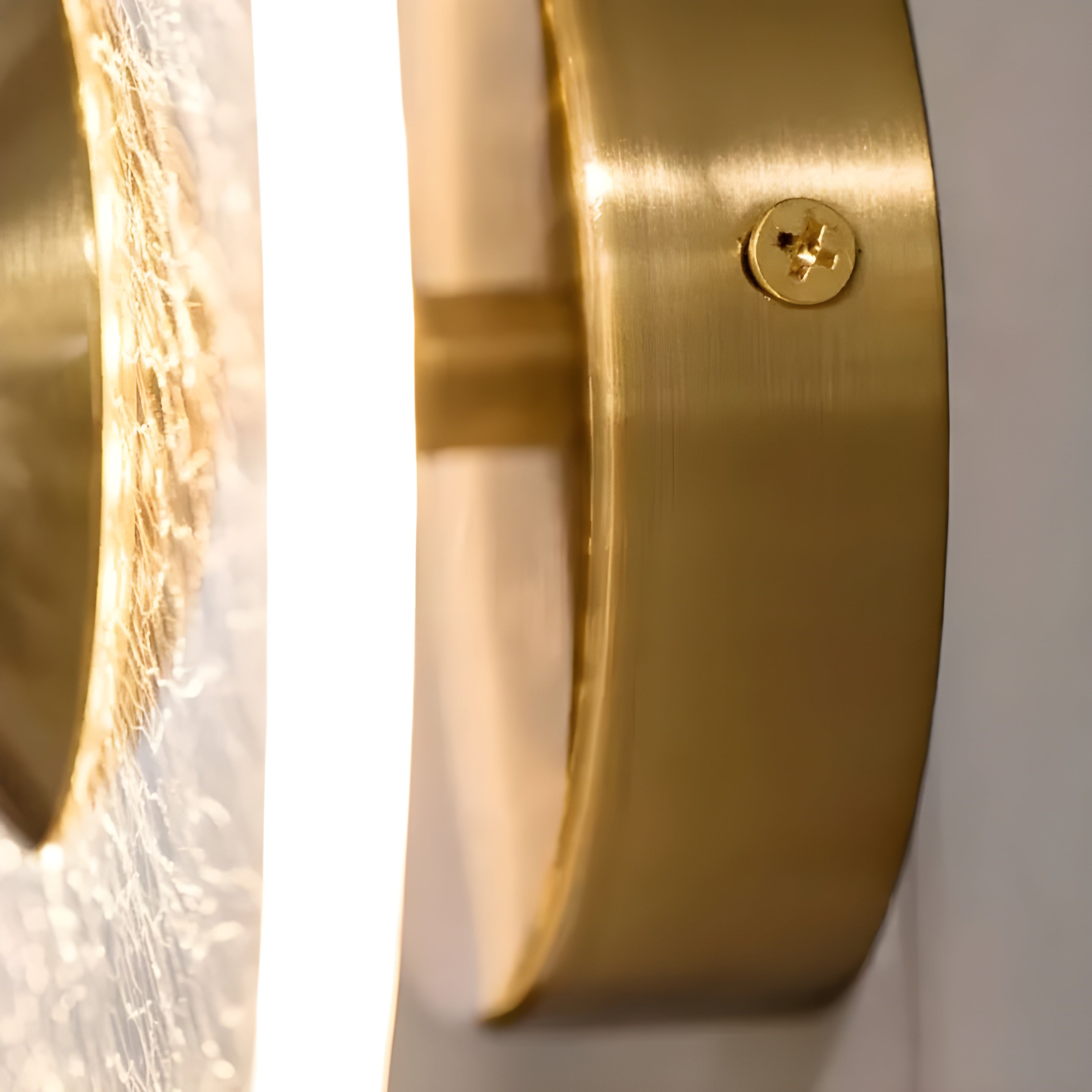 FlorenceGlow Light – Skandinavische Runde LED-Wandleuchte