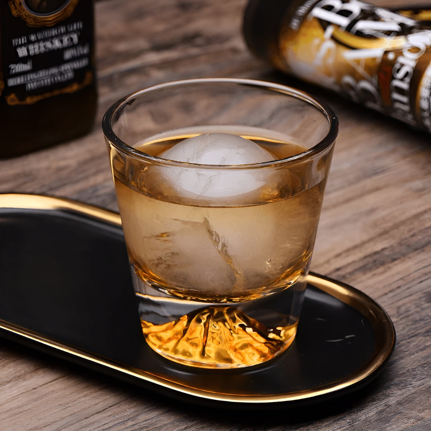 Whiskygläser mit Mount-Fuji-Design – Elegantes Set für Genießer