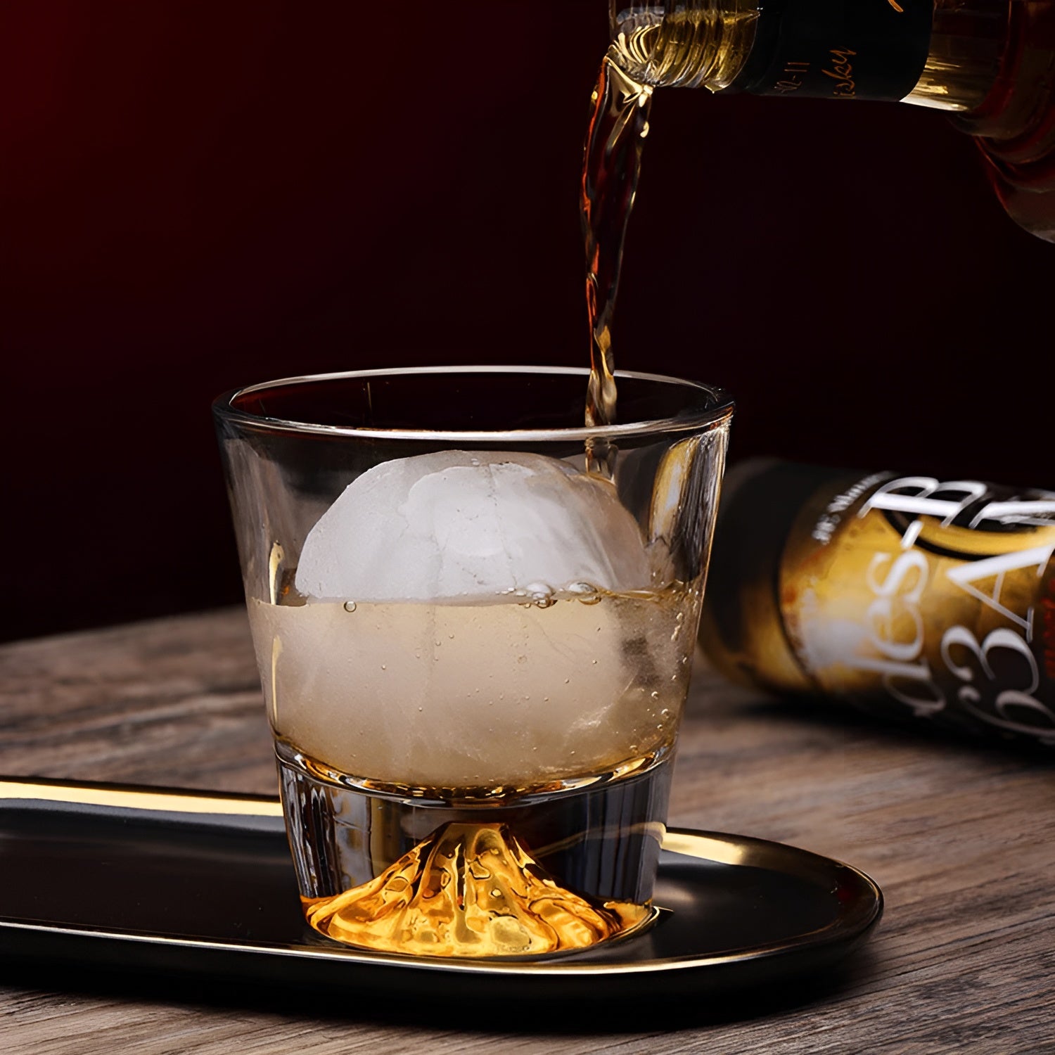 Whiskygläser mit Mount-Fuji-Design – Elegantes Set für Genießer