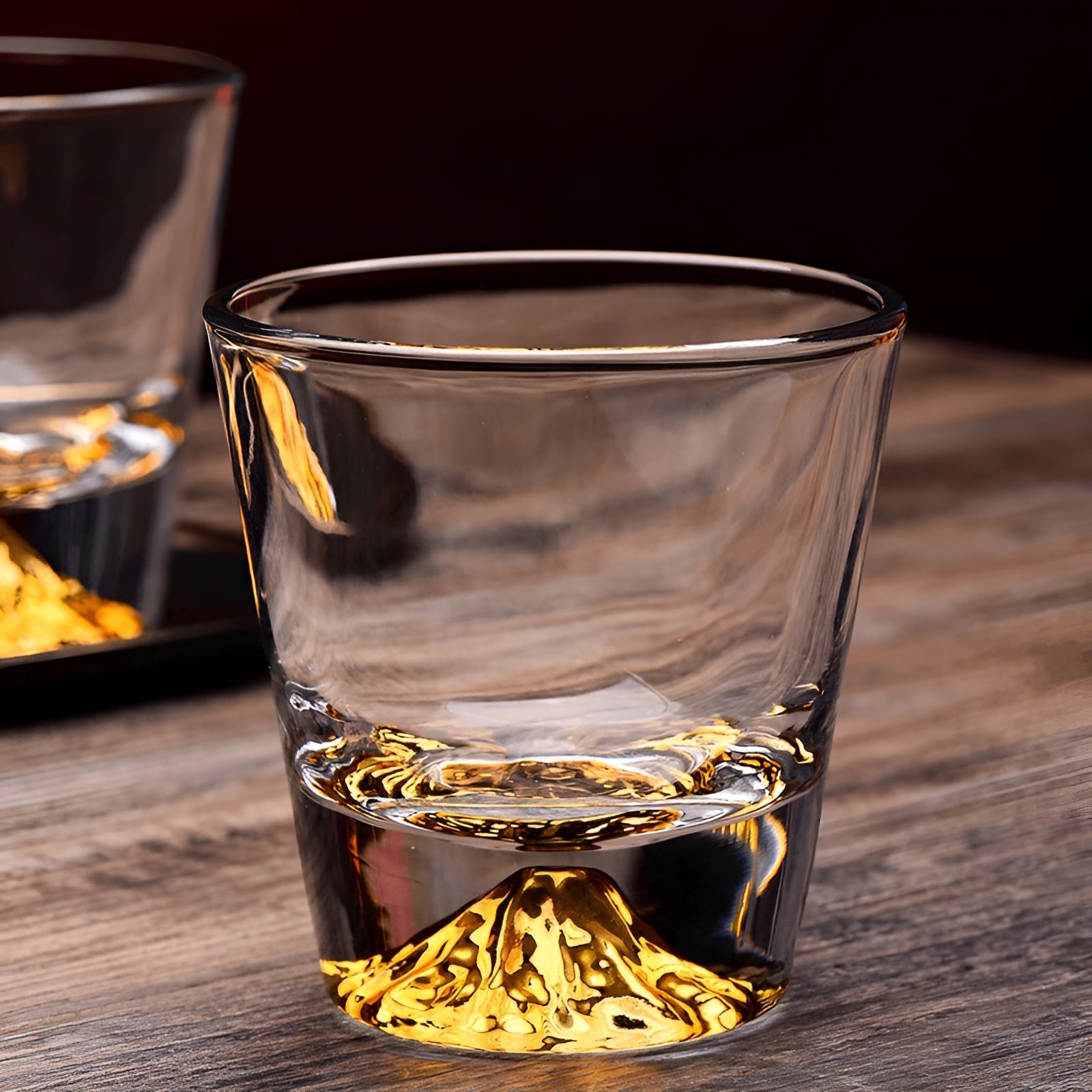 Whiskygläser mit Mount-Fuji-Design – Elegantes Set für Genießer