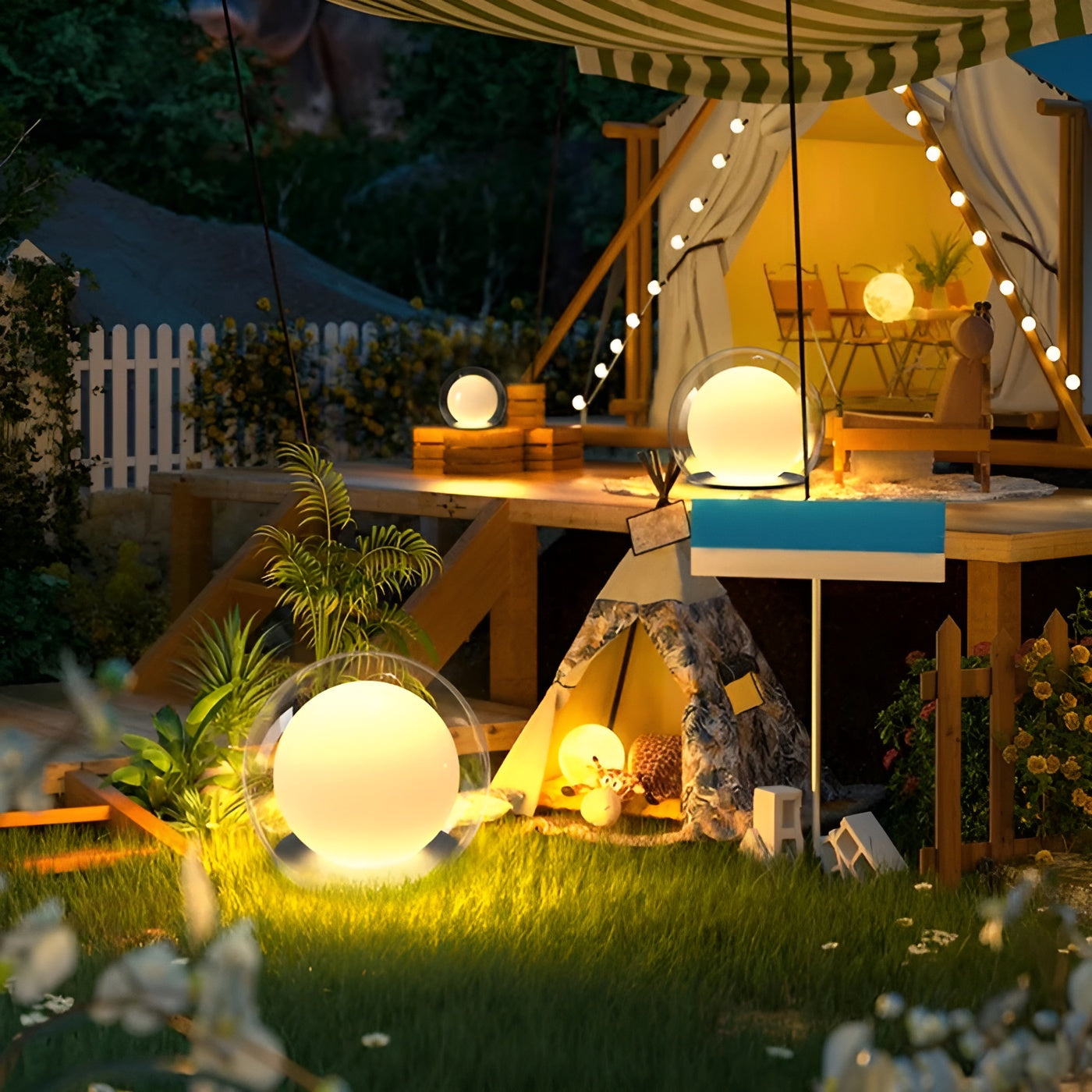 Outdoor-Säulenlampe – Elegante Außenbeleuchtung für Hof und Garten
