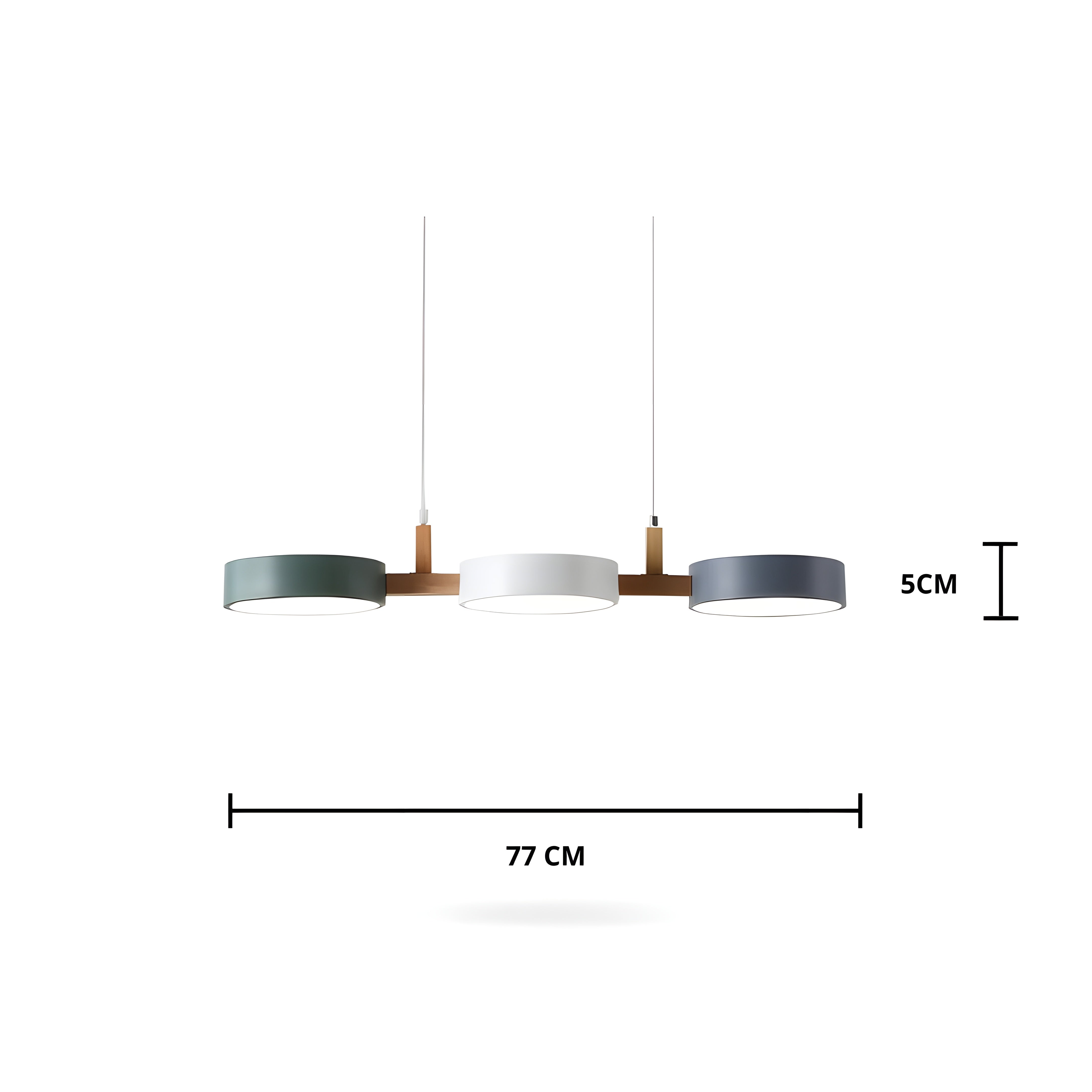 LED Pendelleuchte für Esstisch – 3-flammig & Dimmbar | Modernes Design für Esszimmer