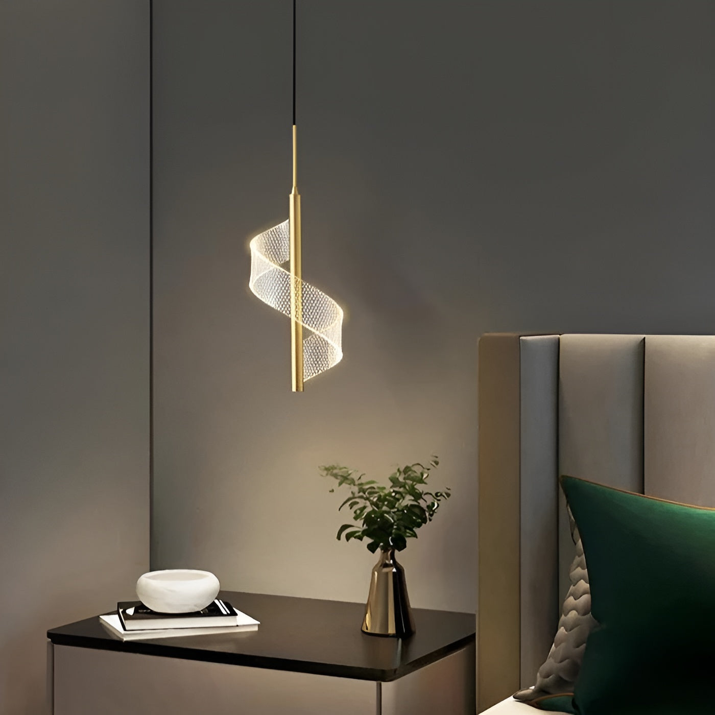 Moderne Hängeleuchte – Skandinavisches Design mit Acrylschirm | Perfekt für Wohnzimmer & Schlafzimmer