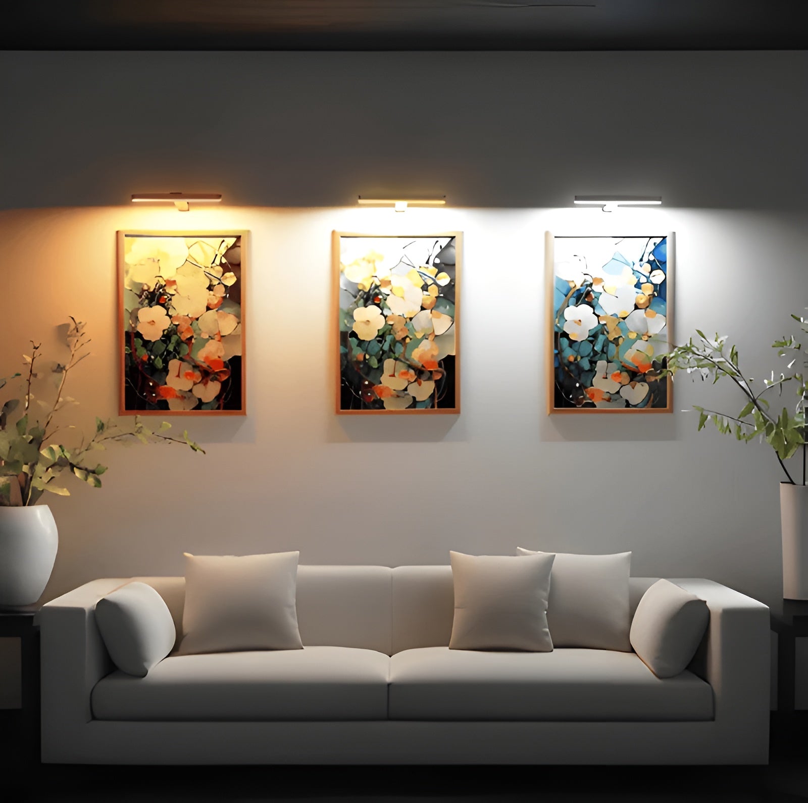 Kabellose LED-Wandleuchte – 120° drehbar & per USB aufladbar | Flexibel & modern