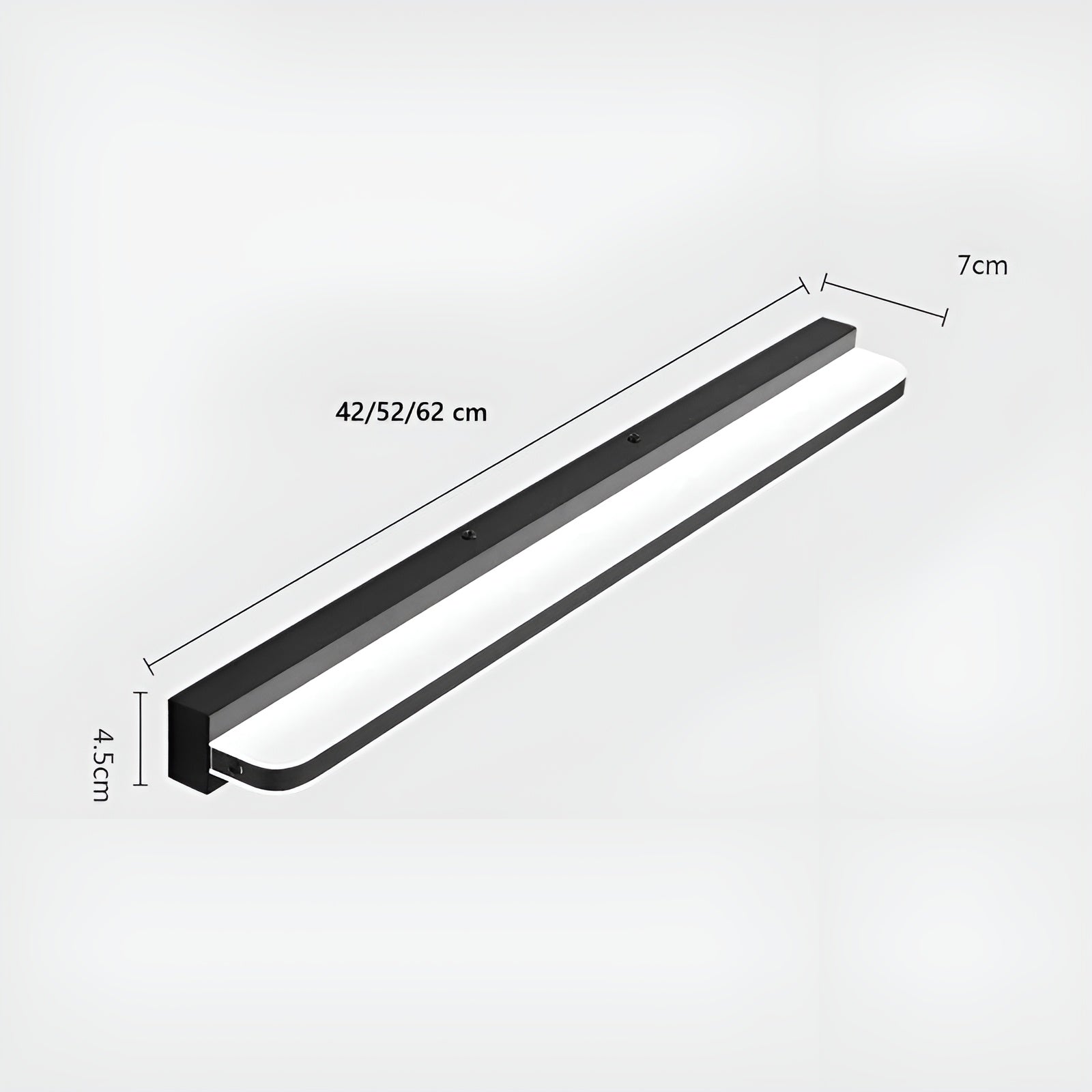 LED-Spiegelleuchte – Moderne Badezimmerlampe | Stilvolle Wandbeleuchtung