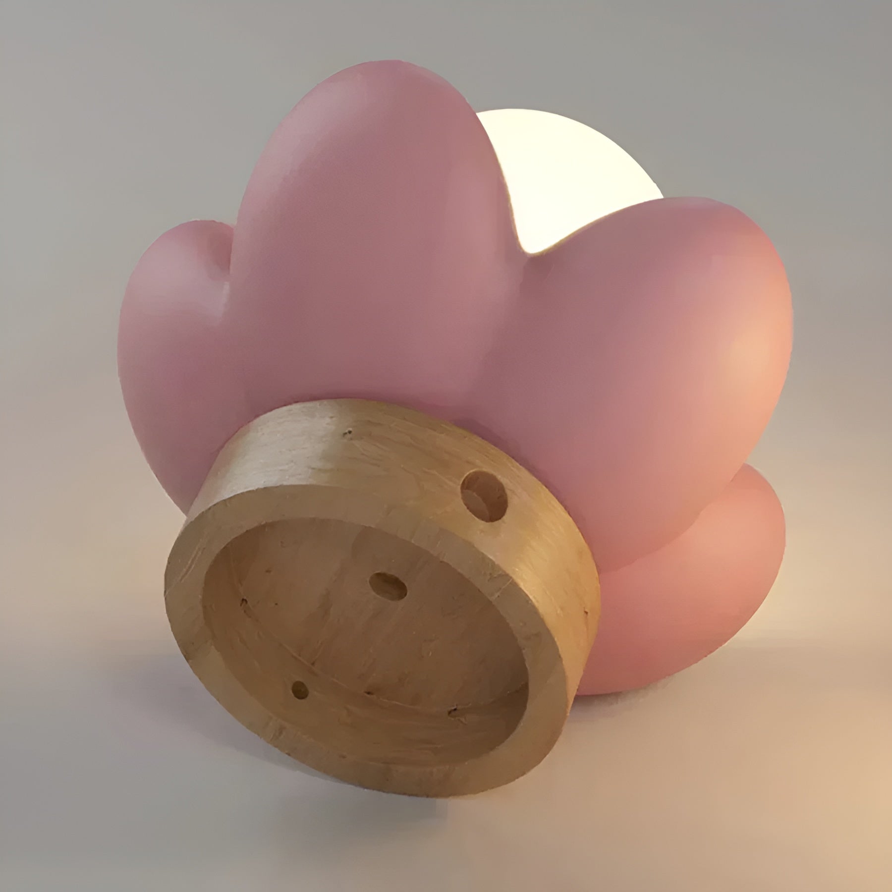 Blütenform -Wandleuchte in Creme – Dekorativ & Warmes Licht für Wohnzimmer oder Schlafzimmer