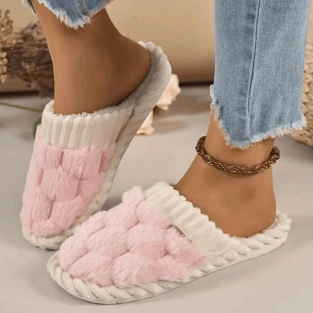 Plush Perfect - Hausschuhe mit ultimativer Wärme und Komfort - Elegare - DEA109 -