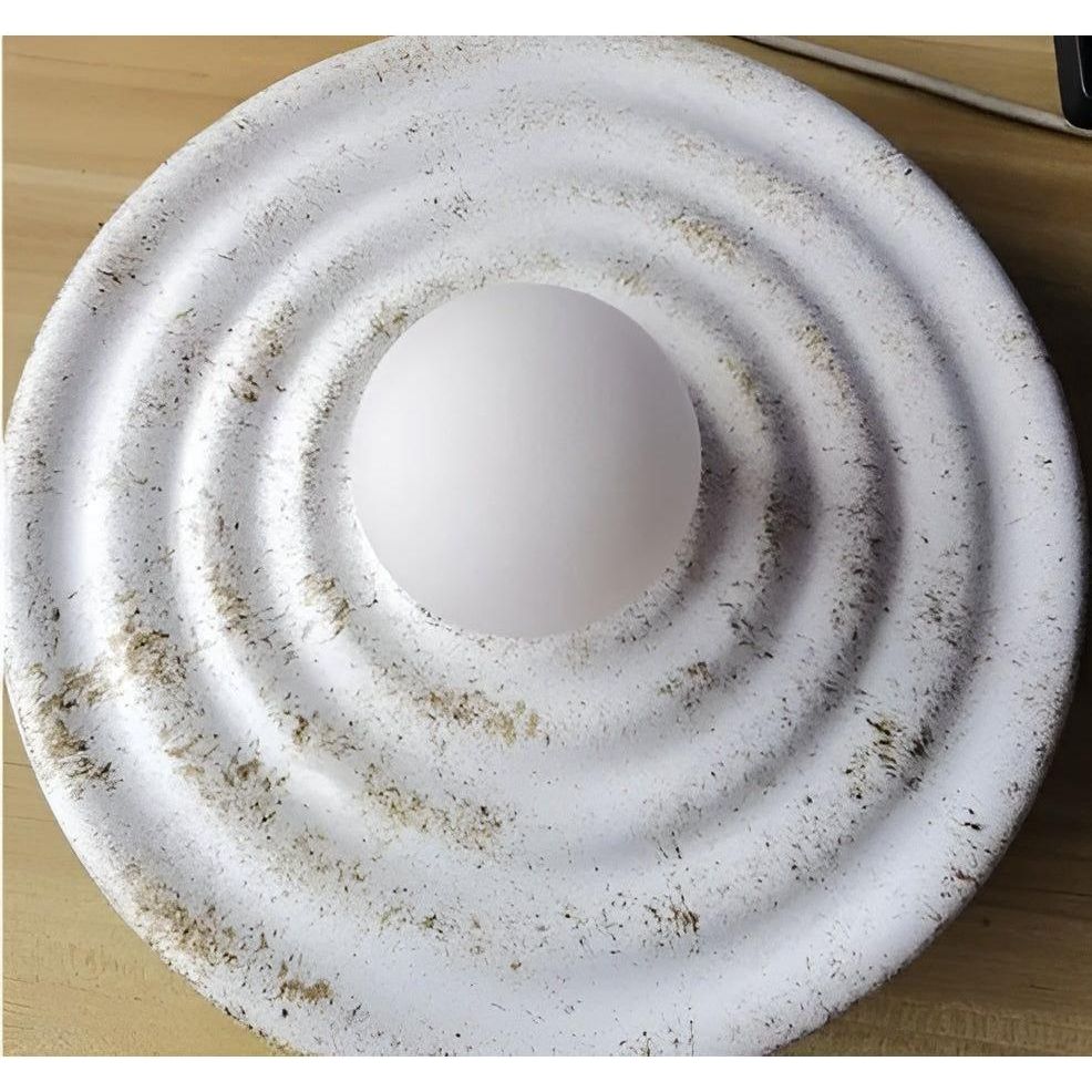 Wabi-Sabi Elegance - Japanische Runde Designer Wabi-Sabi Wandleuchte - Elegare