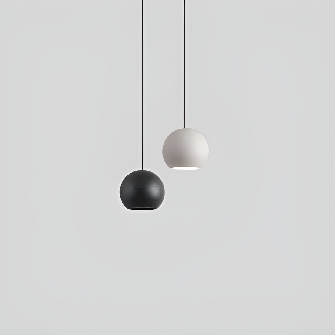 Minimalistische Kugel-Hängelampe – Modernes Design | Ideal für Café, Küche und Wohnzimmer