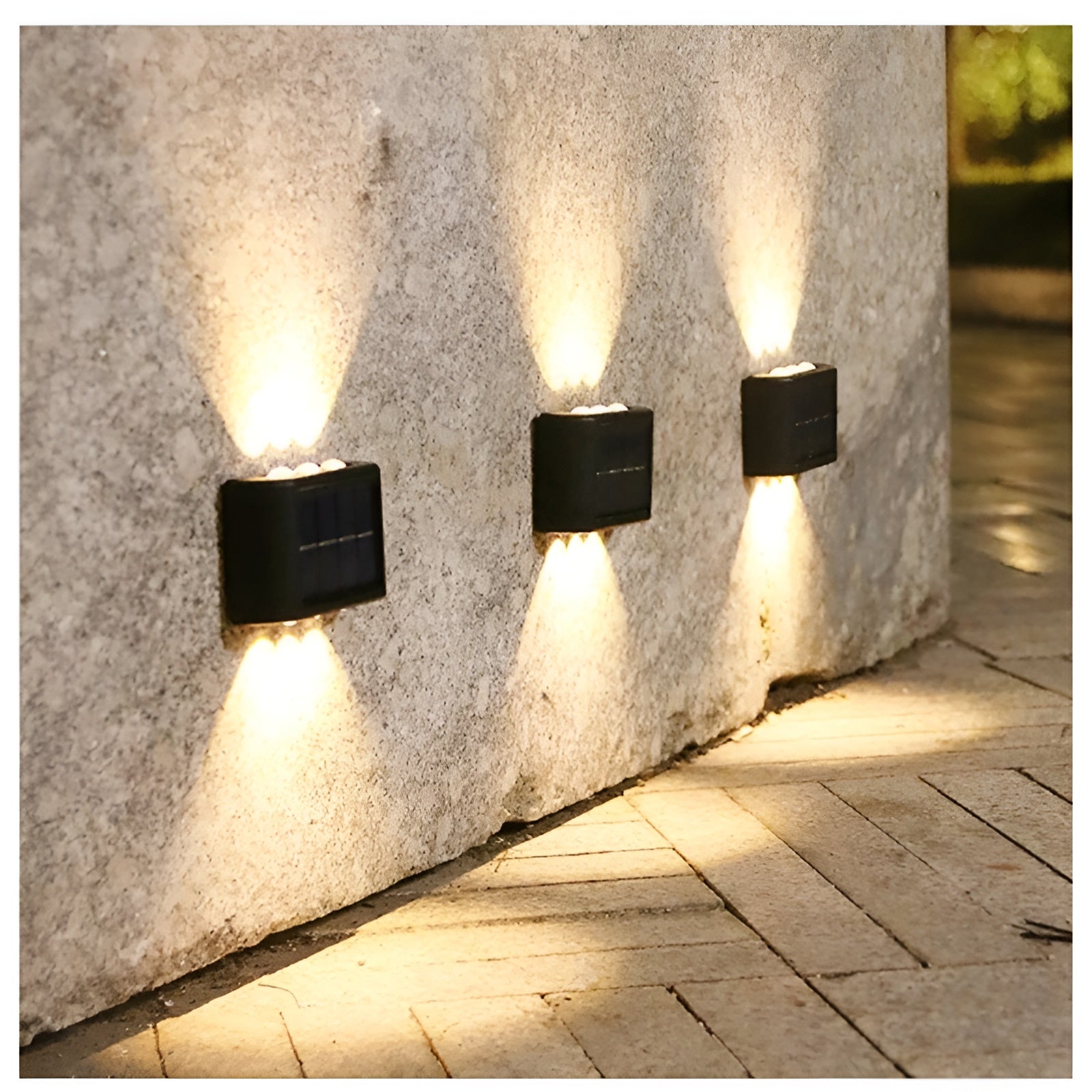 Solar Wandleuchte mit Bewegungsmelder – LED Außenbeleuchtung für Haus & Garten