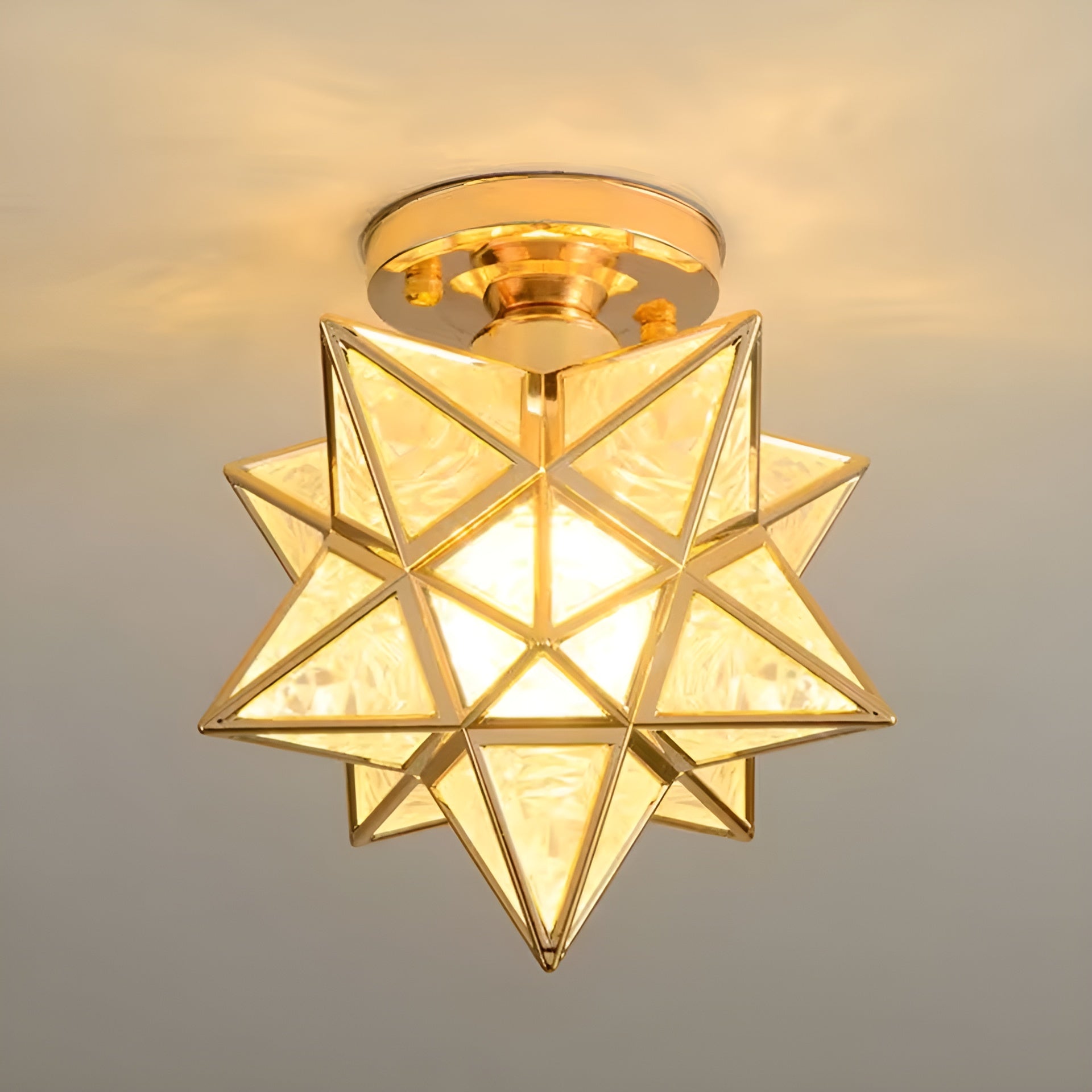 HaloStar Light - Elegante LED-Decken-Sternen-Licht