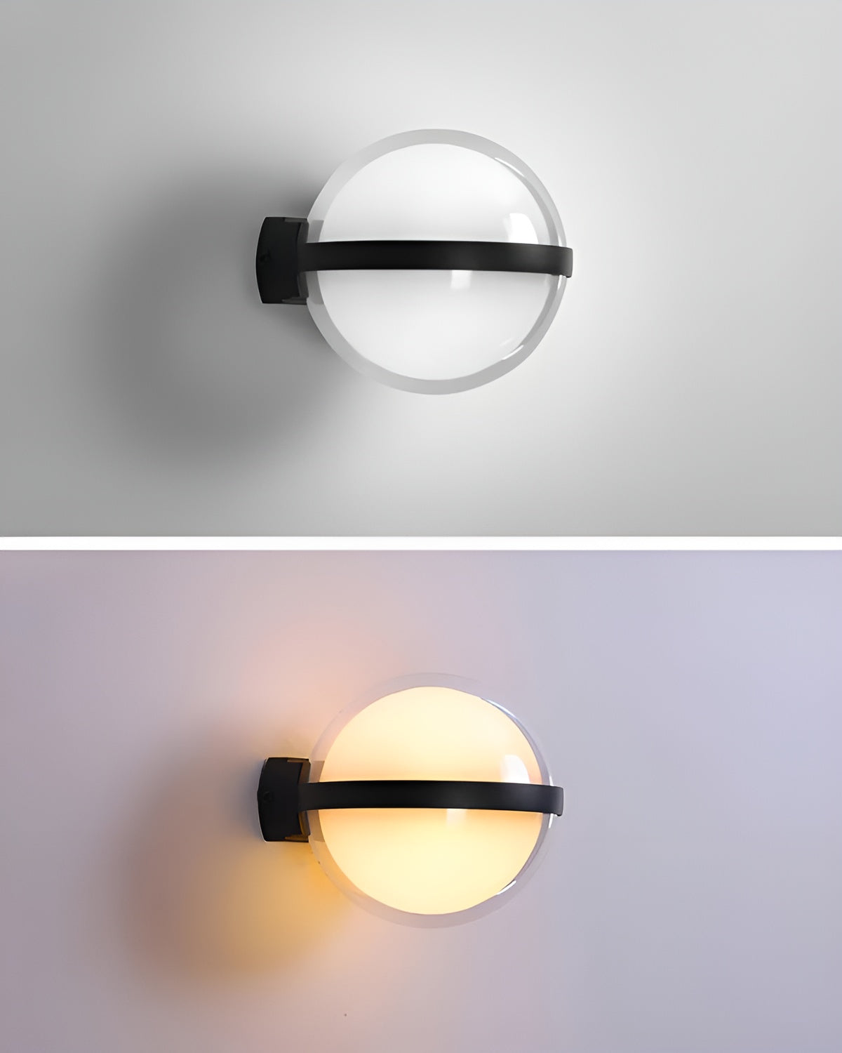 Runde LED Wandleuchte für Außen – Wasserdicht und Modern | Ideal für Garten, Balkon & Eingang