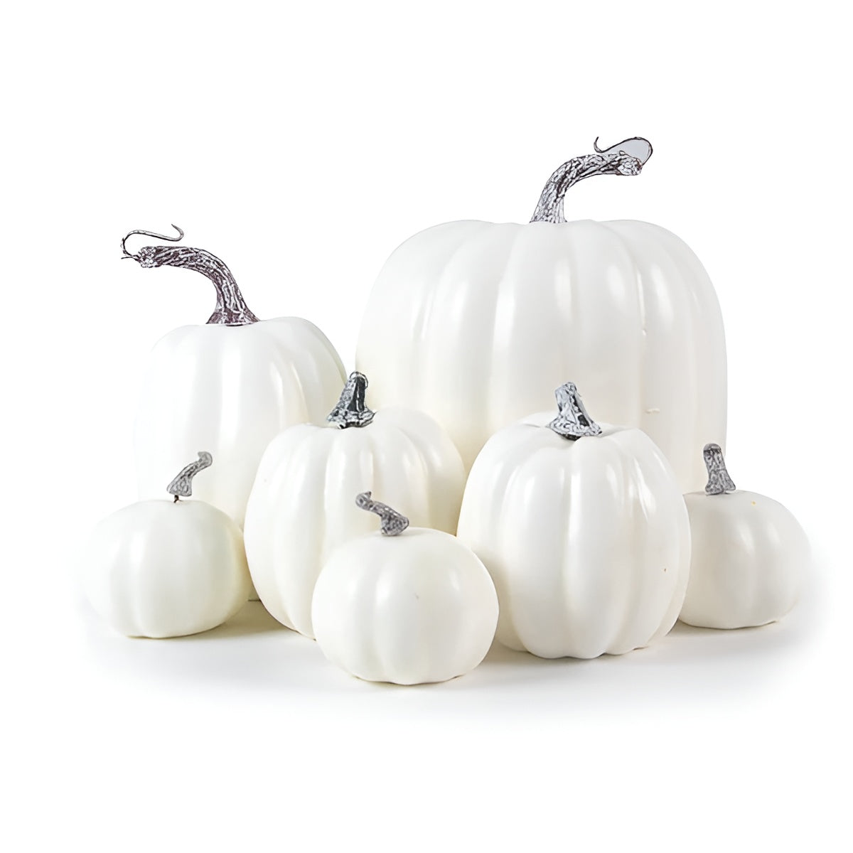Künstliche Kürbisse aus Schaumstoff – Dekoration für Halloween und Weihnachten | Perfekt für Tische und Wohnungen