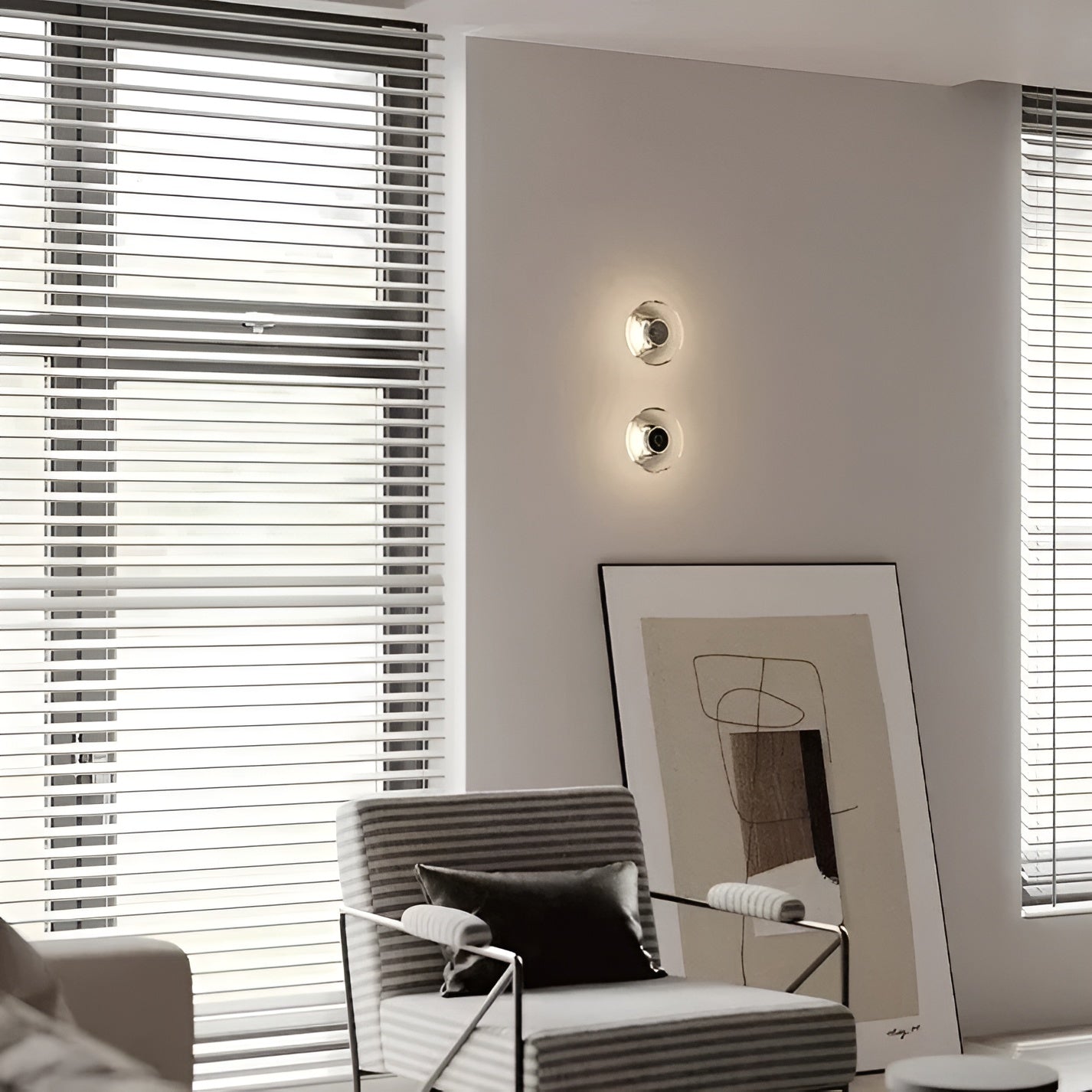 „Kristall-Wandleuchte – Elegant und Minimalistisch | Dekorative Beleuchtung für Zuhause