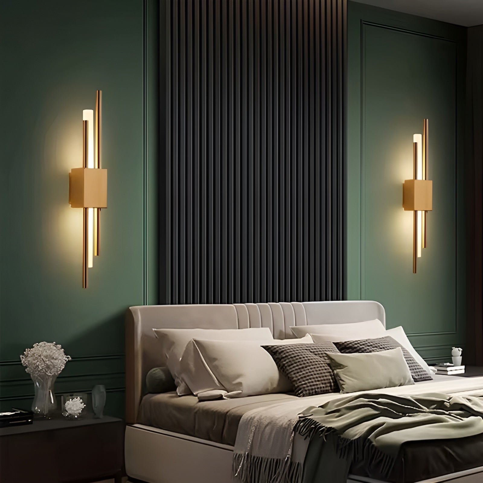 NordBright Light - Nordische Metall-LED-Wandleuchte