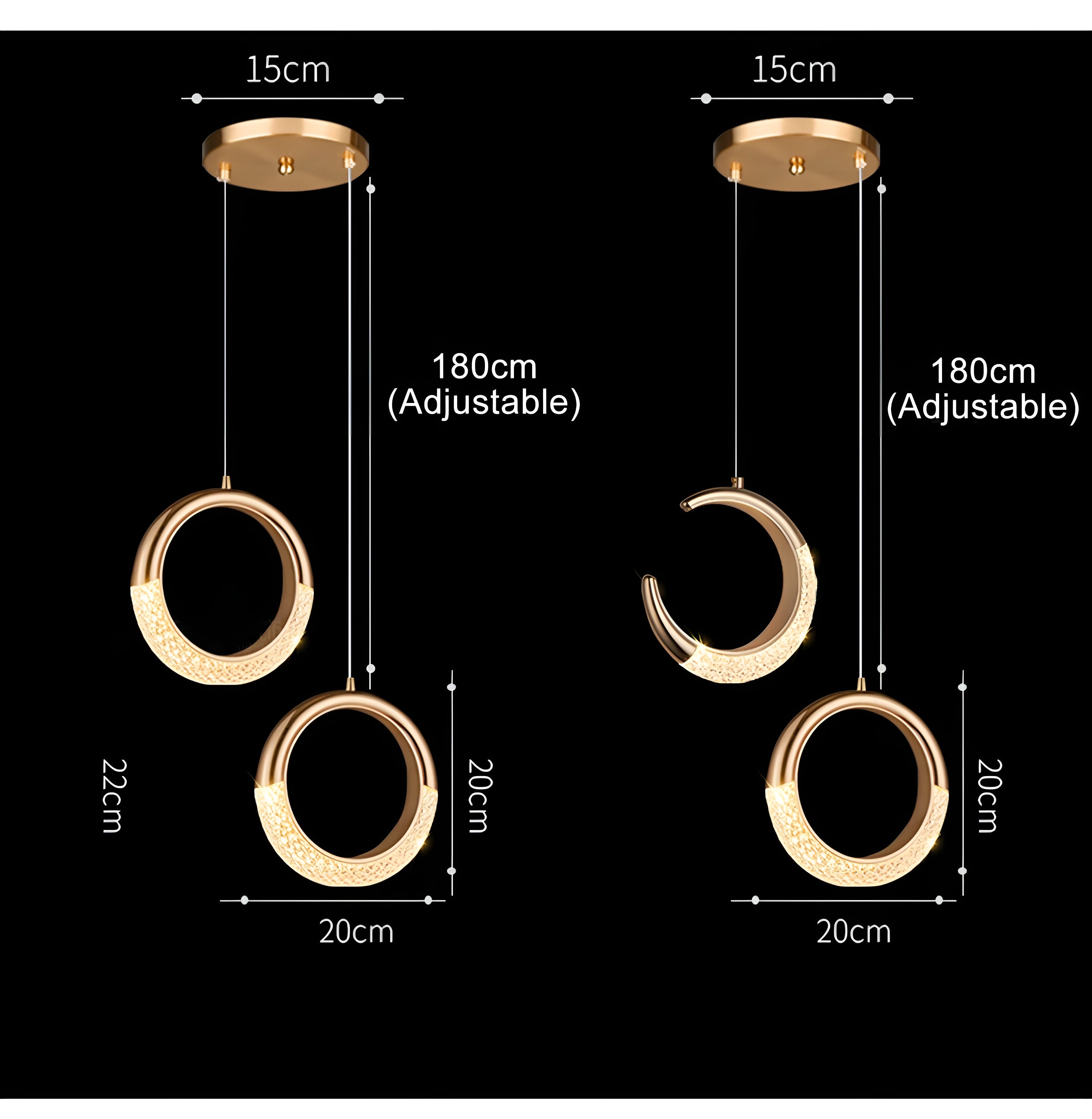 Minimalistische Pendelleuchte– Modern & Zeitlos | Stilvolle Beleuchtung für Innenräume