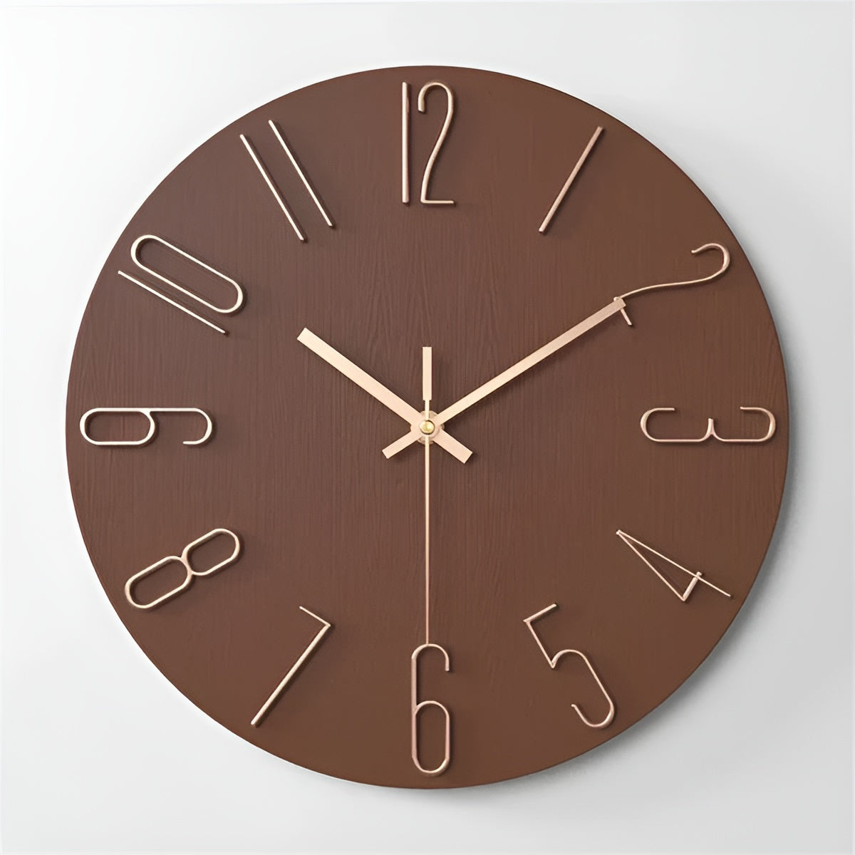 3D Wanduhr – Modern und Elegant | Dekorative Wanduhr für Wohnzimmer und Büro