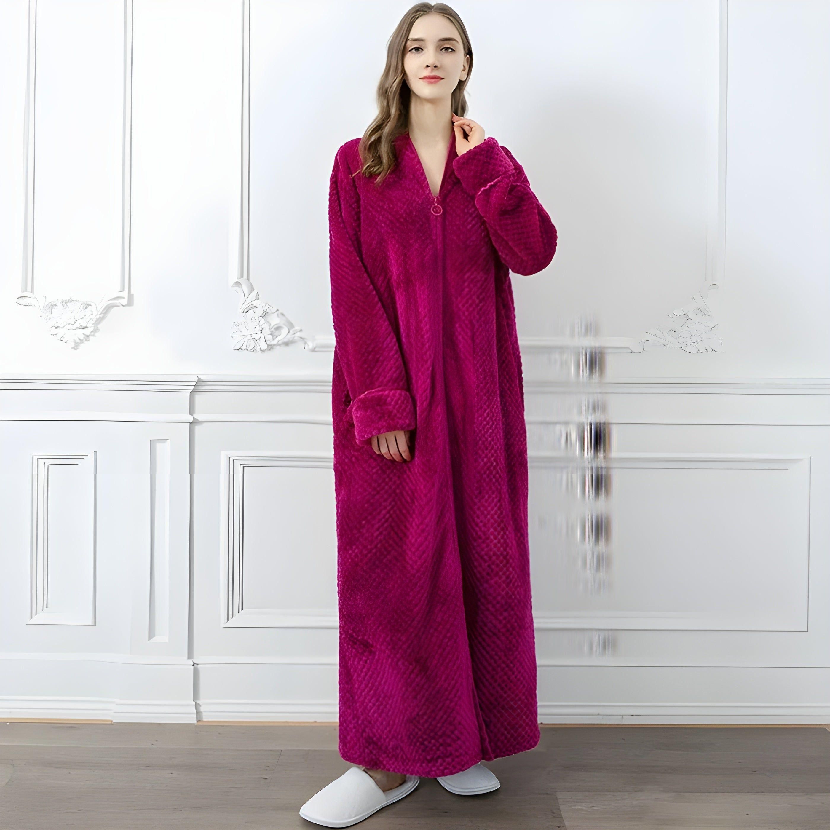 Alex Bathrobe - Luxus-Thermo-Bademantel aus Jacquard