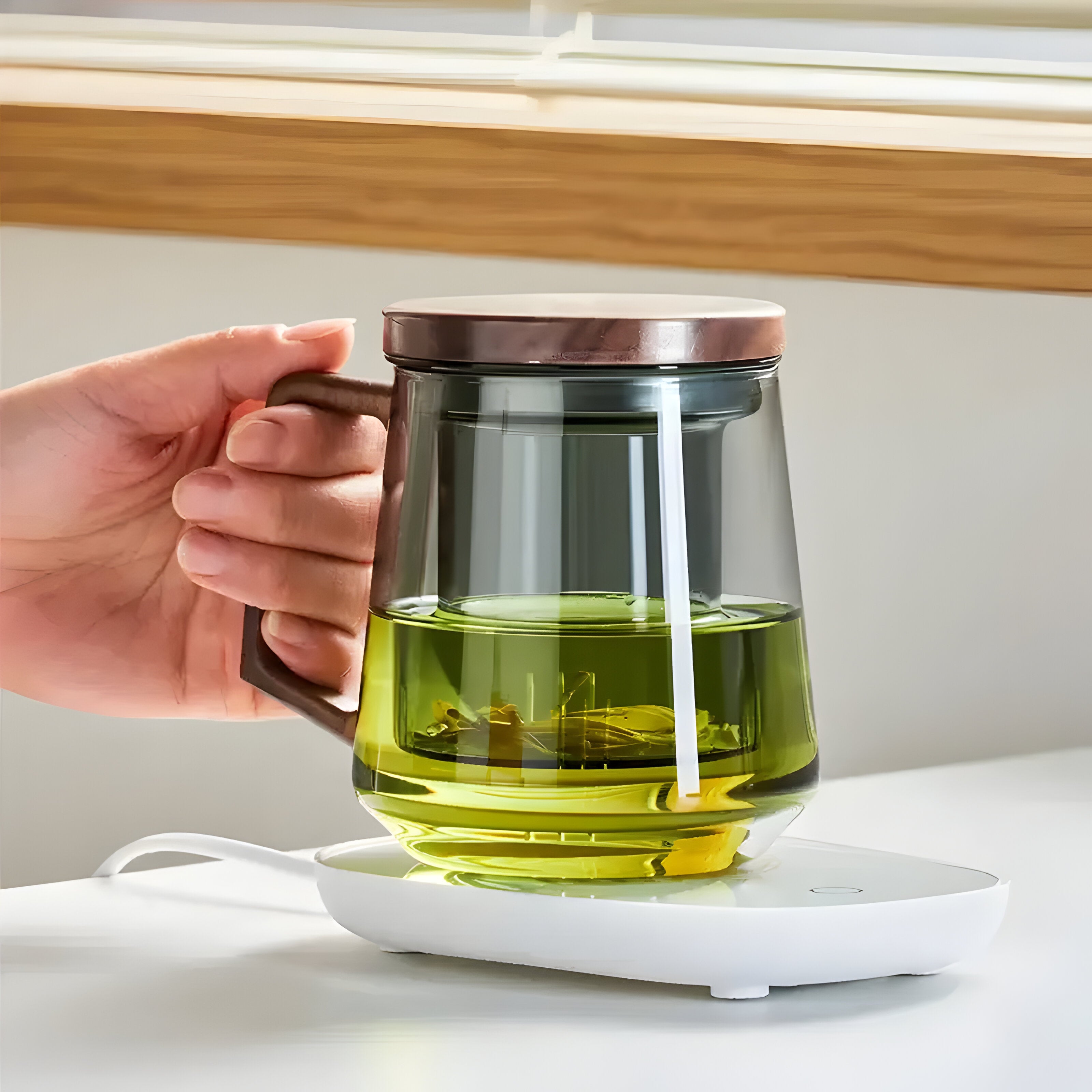 ArtisanBrew Cup – Hitzebeständige Glas-Teetasse