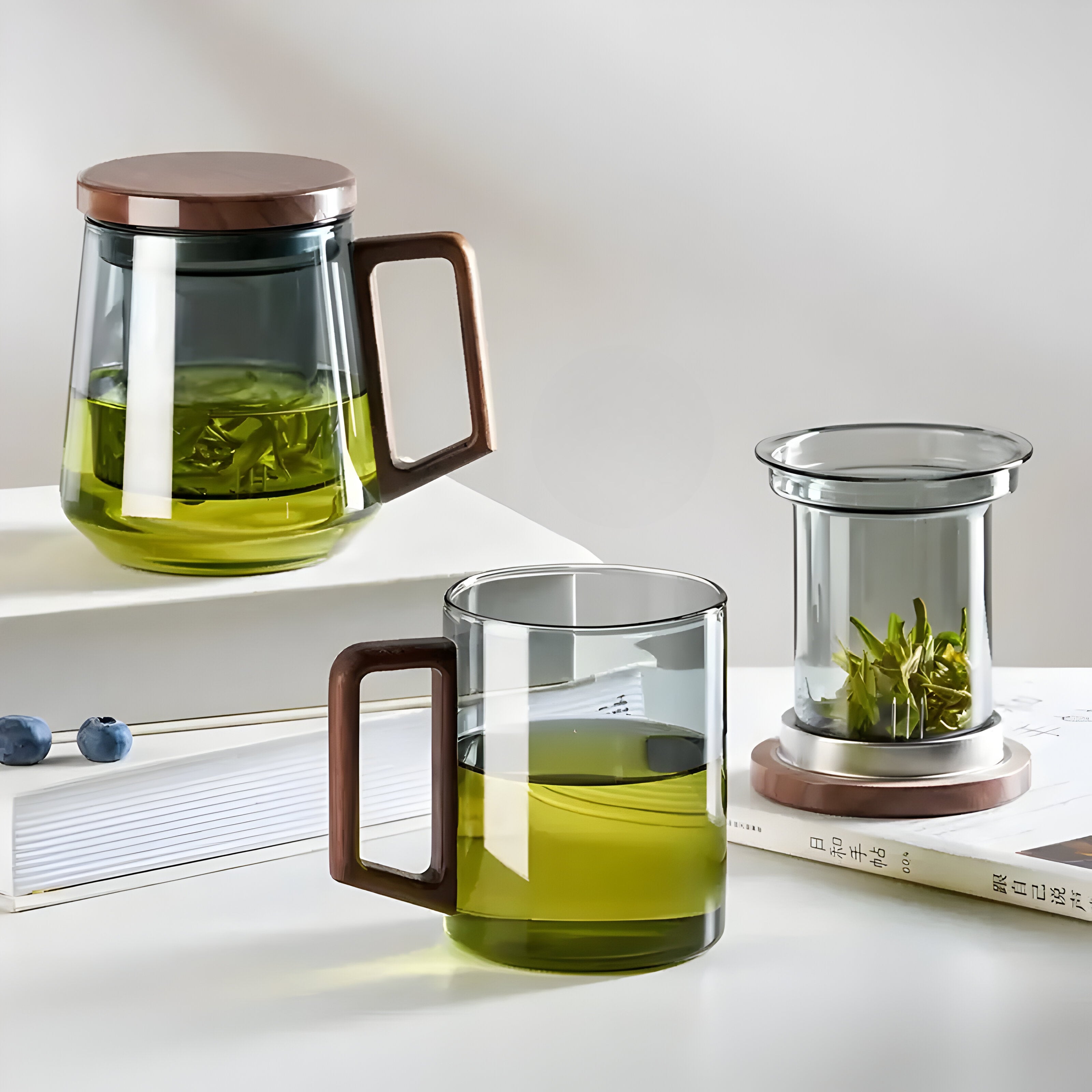 ArtisanBrew Cup – Hitzebeständige Glas-Teetasse