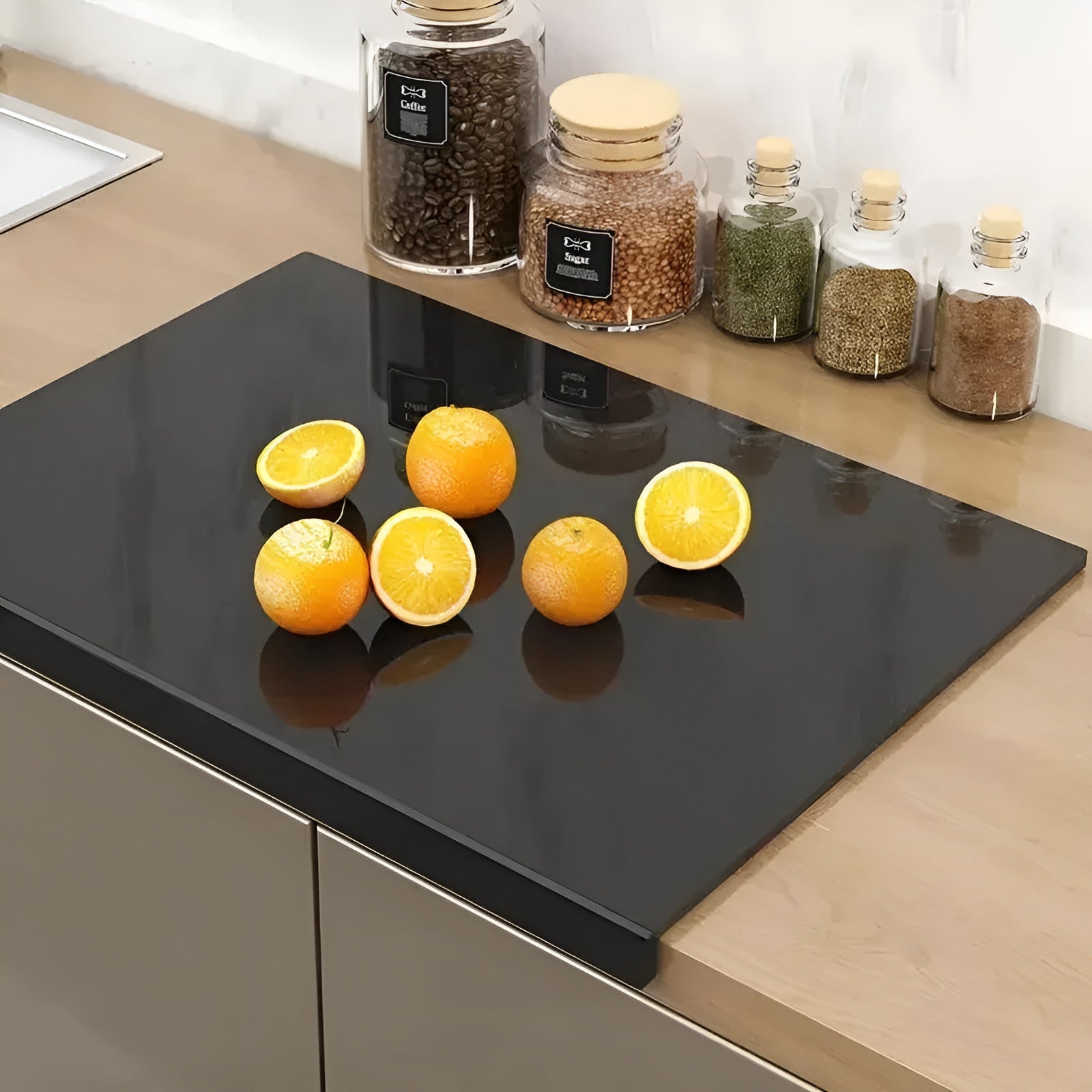 Acryl-Schneidebrett – Transparent und Hygienisch | Mit praktischem Rand
