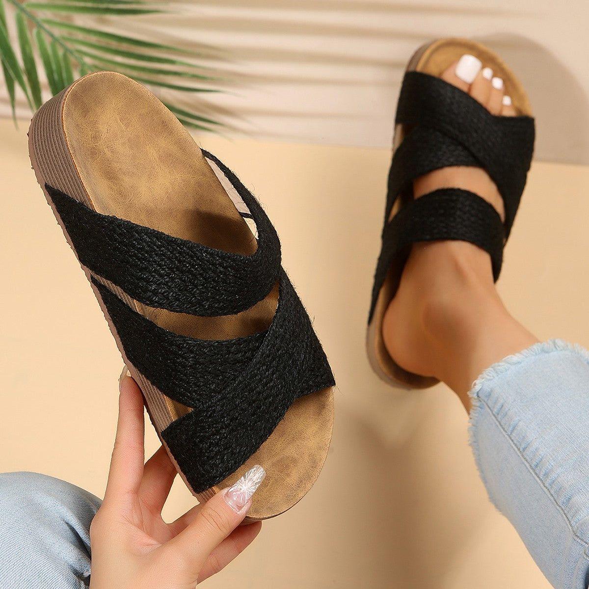 Aloisa Sandals - Damen Casual Orthopädische Sommer Sandalen Elegare