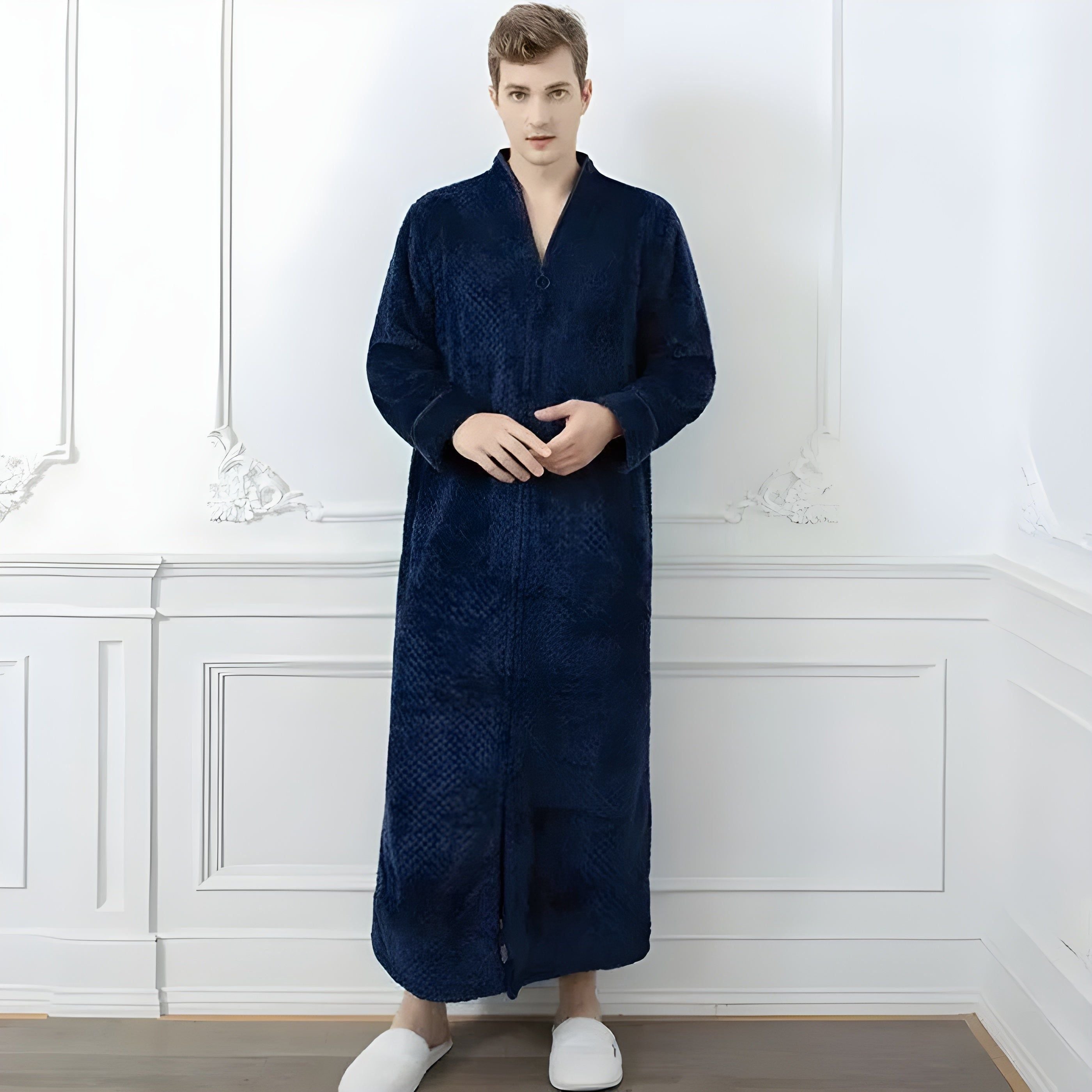 Alex Bathrobe - Luxus-Thermo-Bademantel aus Jacquard