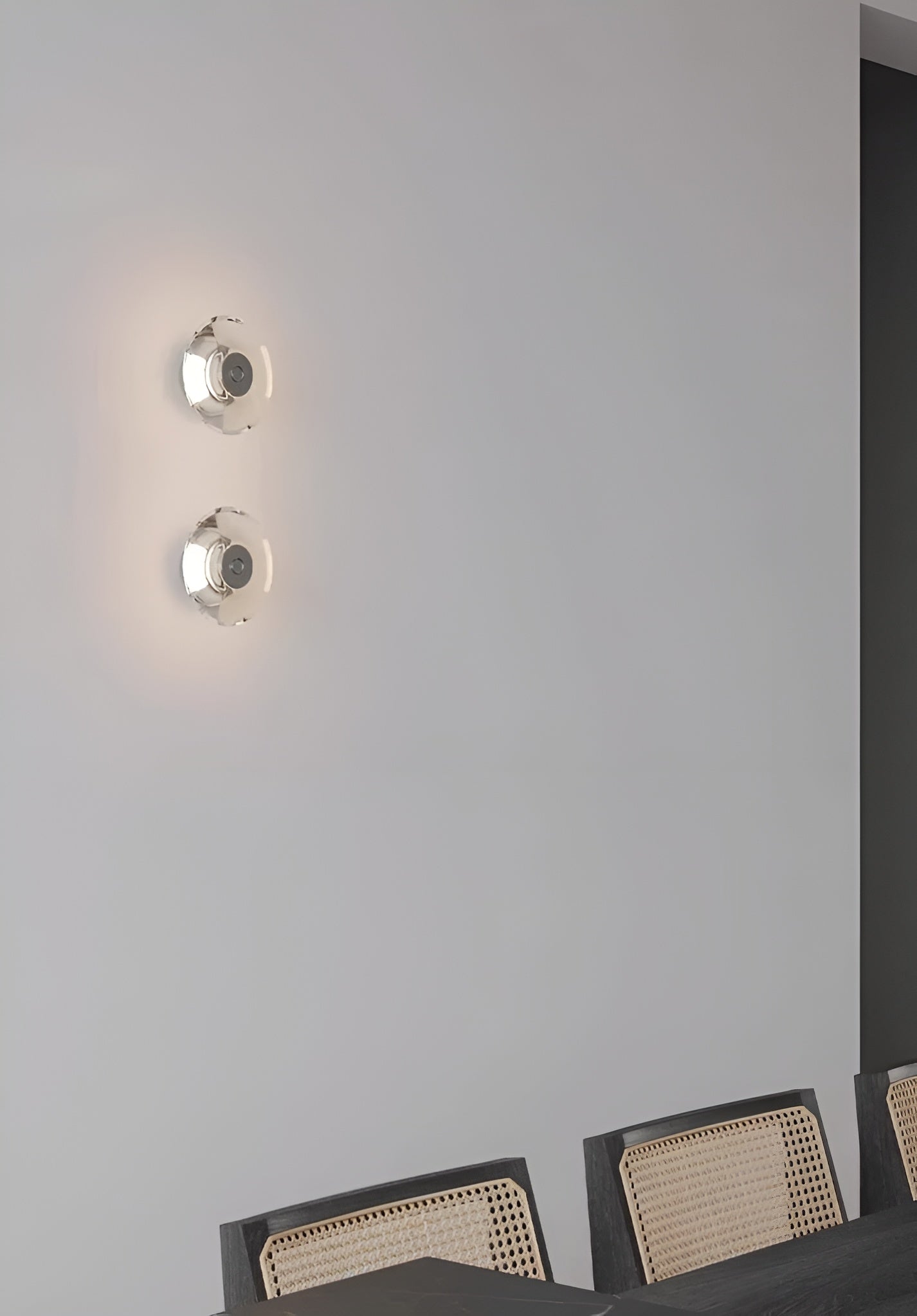 „Kristall-Wandleuchte – Elegant und Minimalistisch | Dekorative Beleuchtung für Zuhause