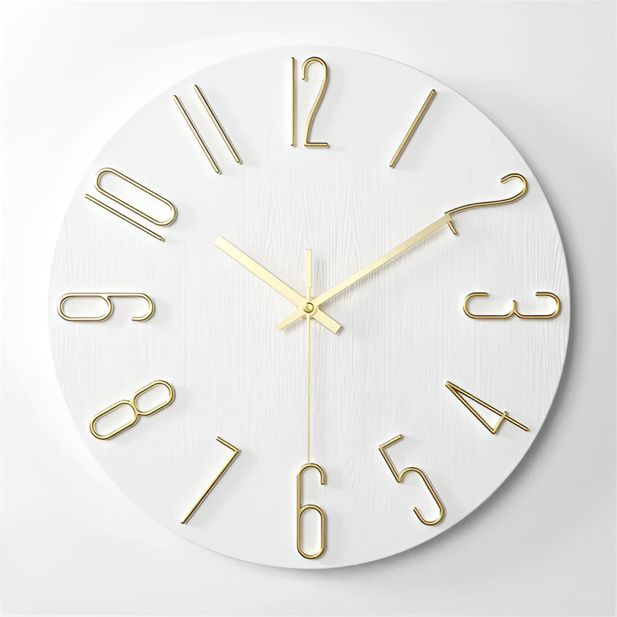 3D Wanduhr – Modern und Elegant | Dekorative Wanduhr für Wohnzimmer und Büro