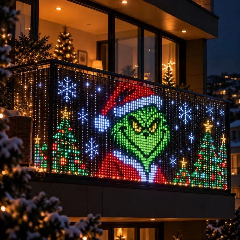 Fernbedienung mit 24 Tasten für den LED-Lichtvorhang