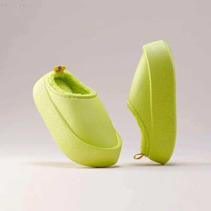 Soyun - Wasserdichte EVA-Baumwollpantoffeln - Elegare - DEA081 - Green-40-41