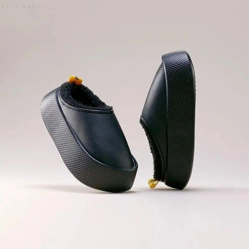 Soyun - Wasserdichte EVA-Baumwollpantoffeln - Elegare - DEA081 - Black-40-41