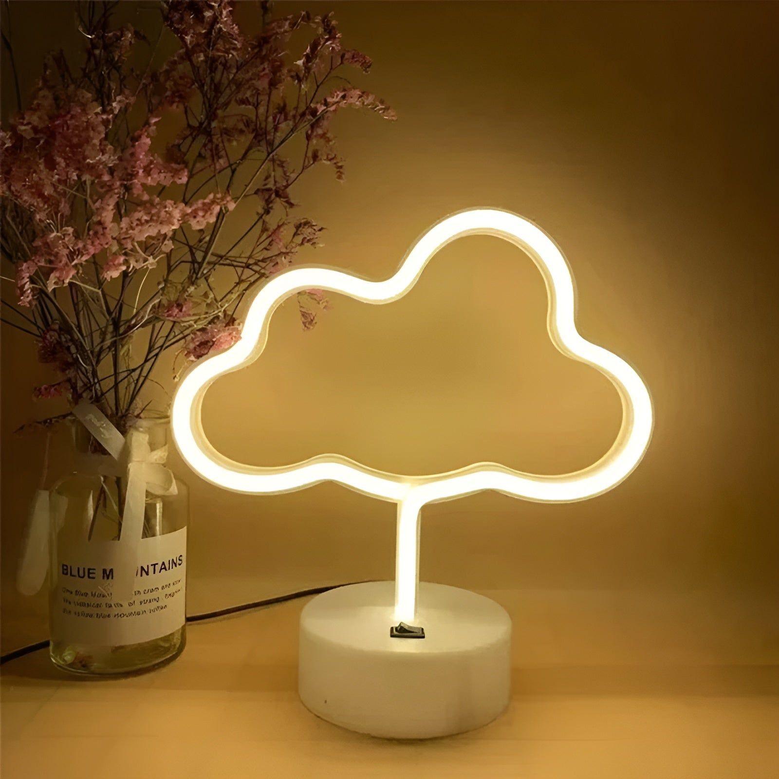 SignBright Light - Haus und Bar Dekoration Neon Zeichen Beleuchtung mit Basis Elegare