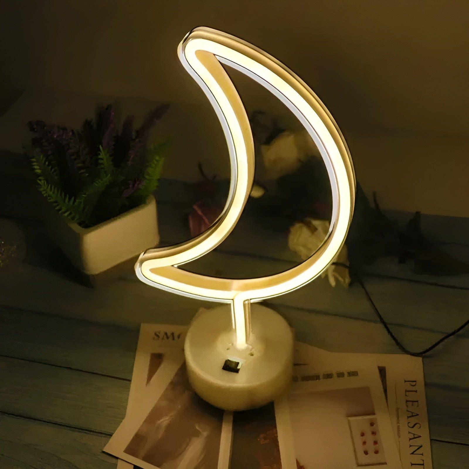 SignBright Light - Haus und Bar Dekoration Neon Zeichen Beleuchtung mit Basis Elegare