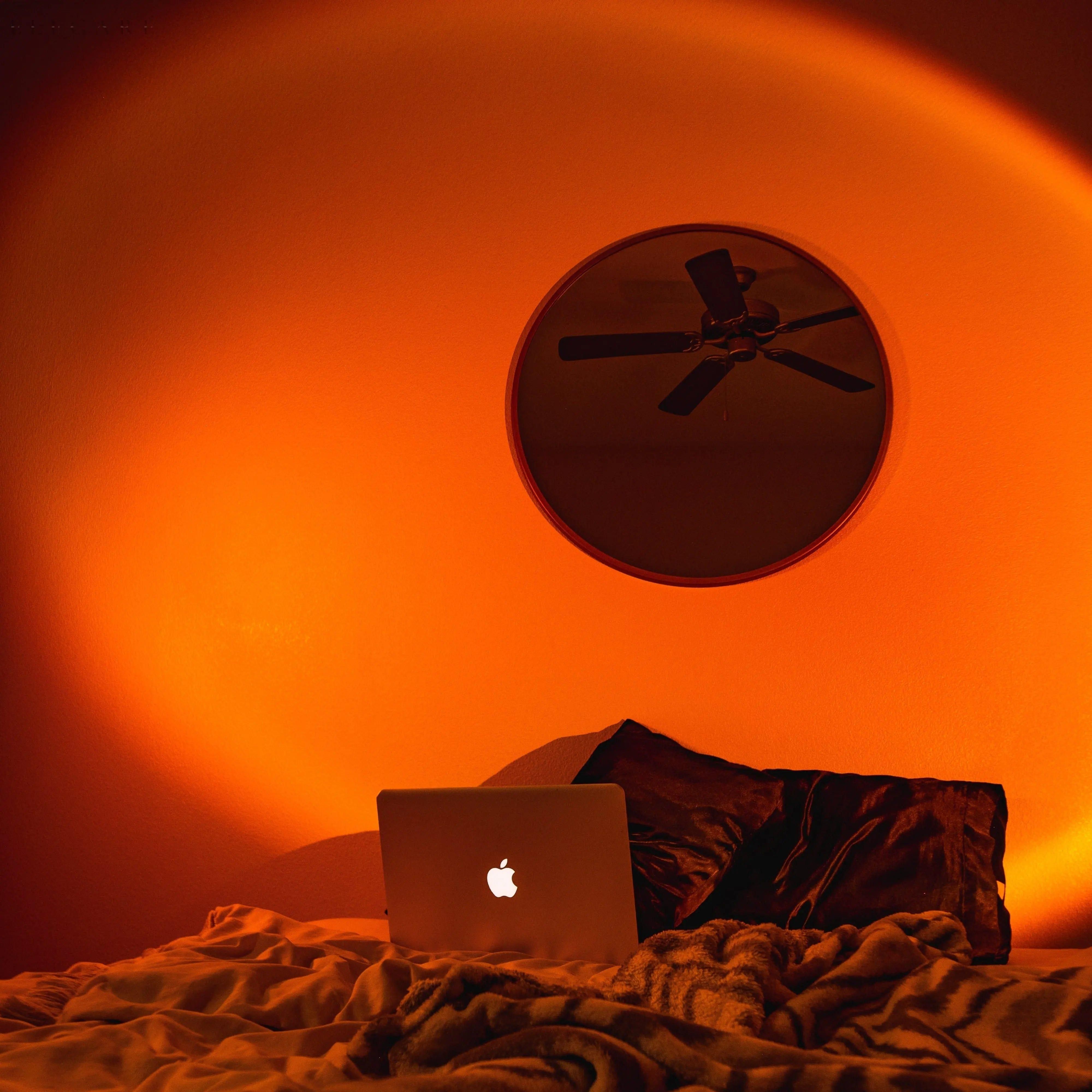 Sunset lampe - Sonnenuntergang Projektionslampe - Elegare - DEA167 - Sonnenuntergang-Rot