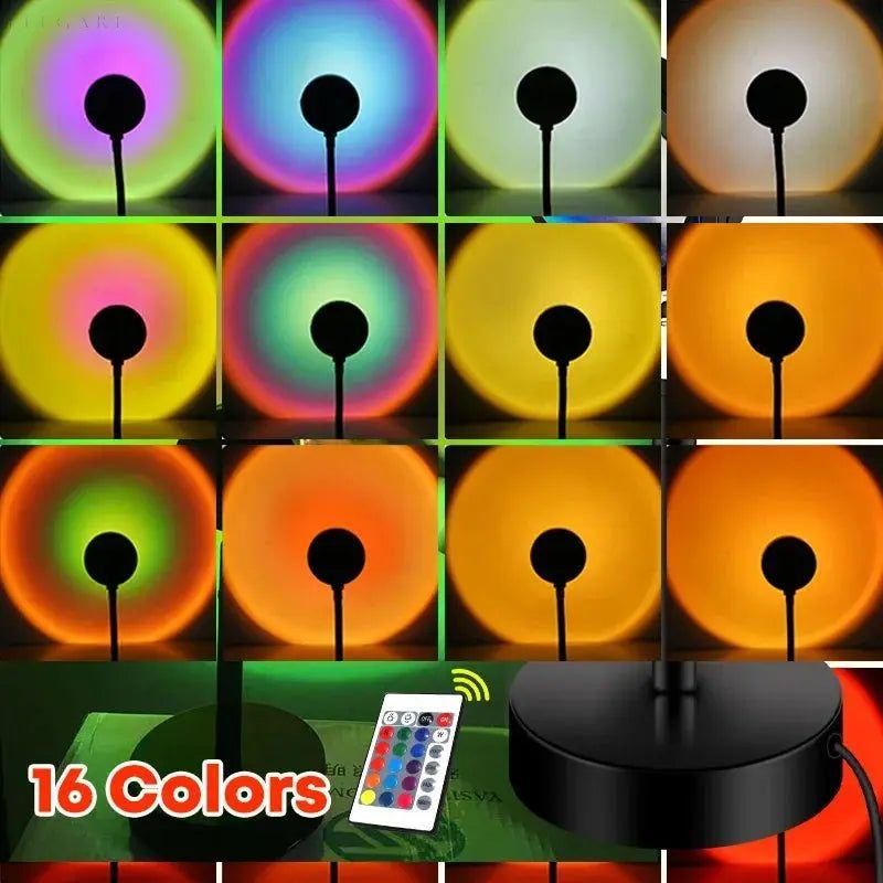 Sunset lampe - Sonnenuntergang Projektionslampe - Elegare - DEA167 -