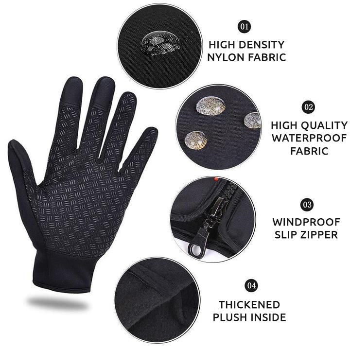 Neopren-Handschuhe mit rutschfesten Silikongreifen an der Handfläche
