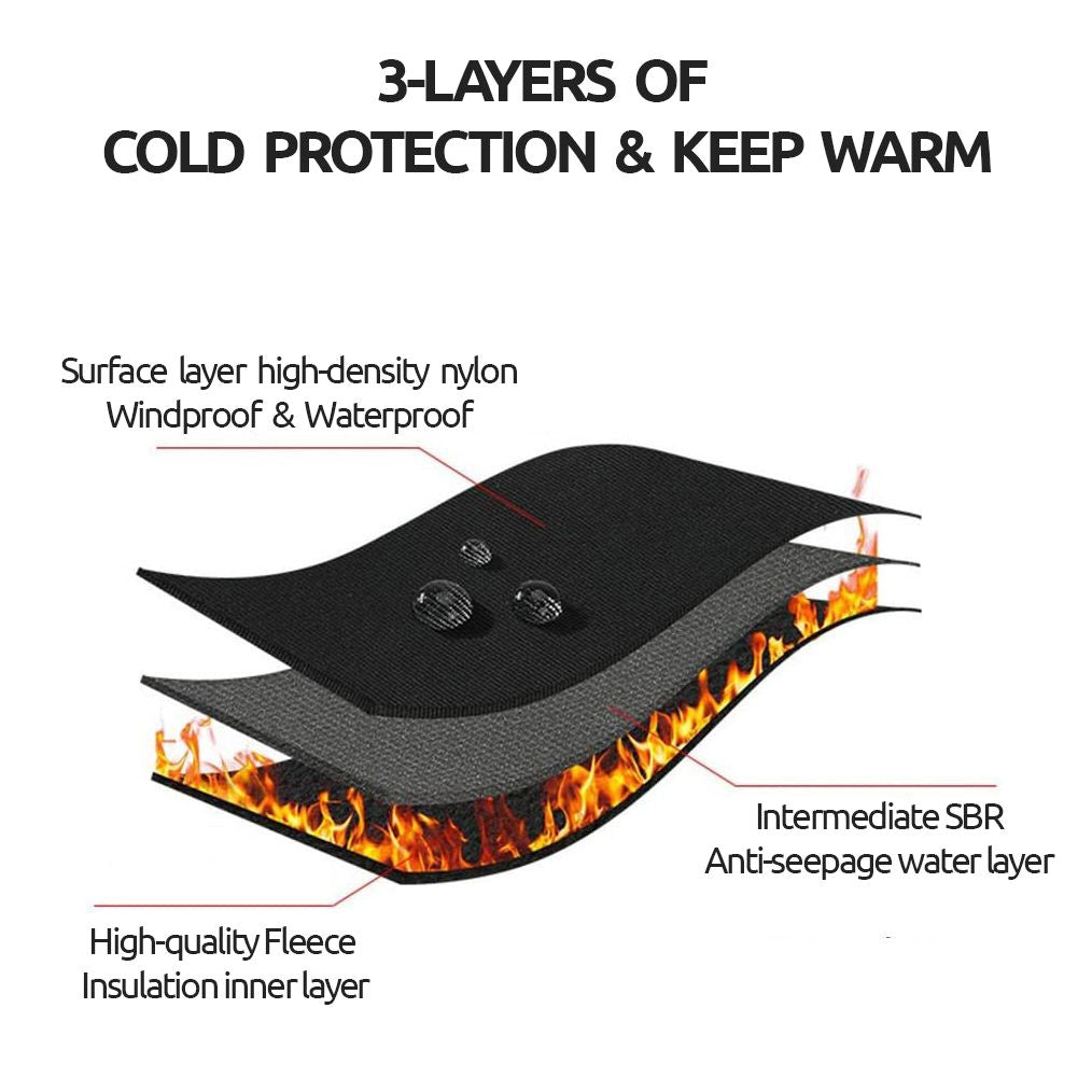 Thermo-Handschuhe Detailansicht Fleece-Innenfutter