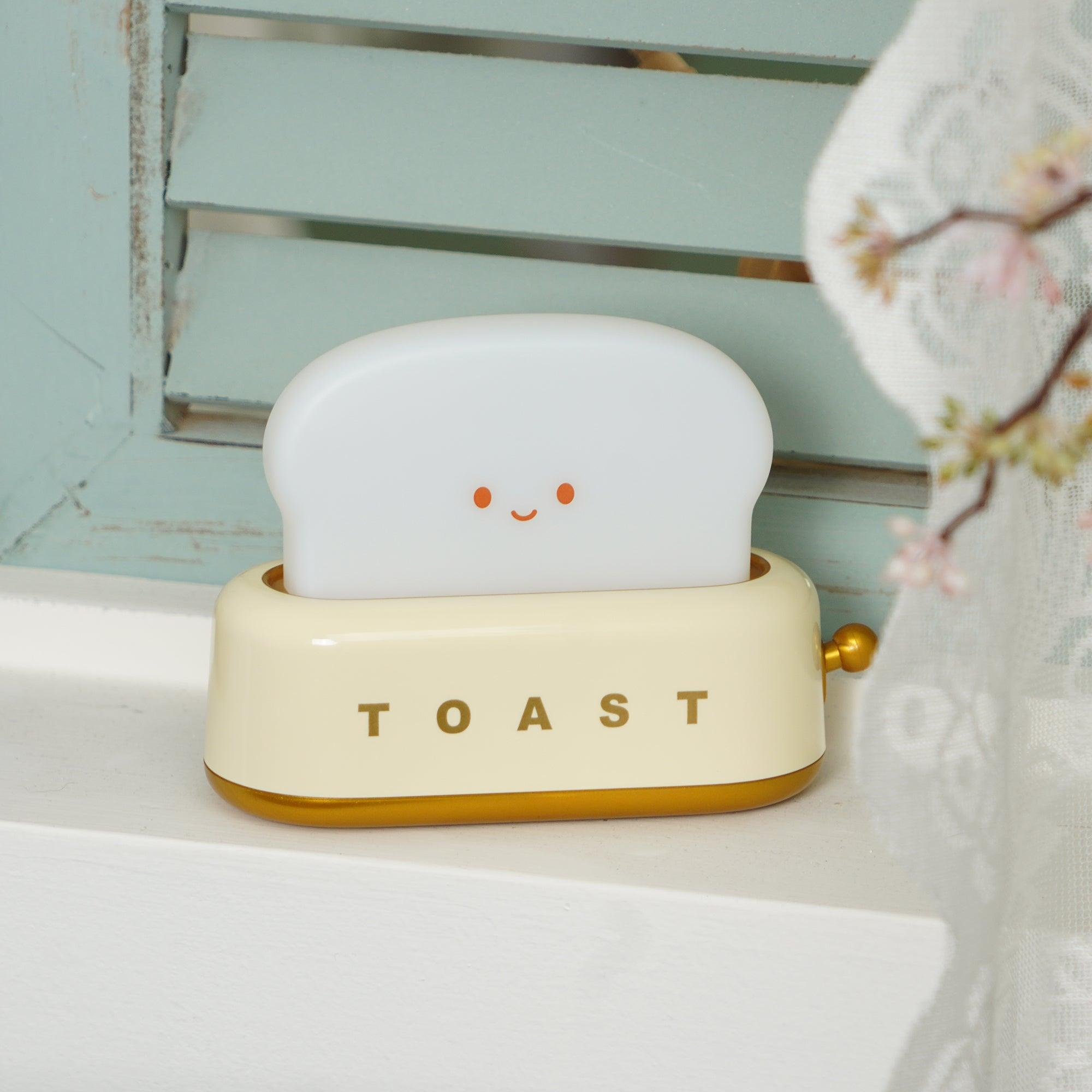 GlowToast Lampe – Tragbare Brot-Toast Cartoon LED Nachtlampe