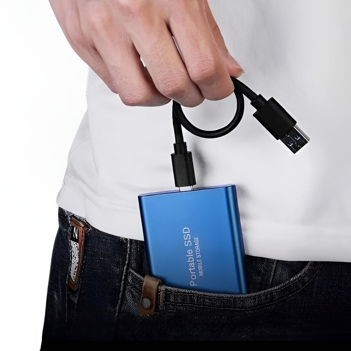 Externe SSD Festplatte – Schneller Speicher mit USB-C | Tragbar & Zuverlässig