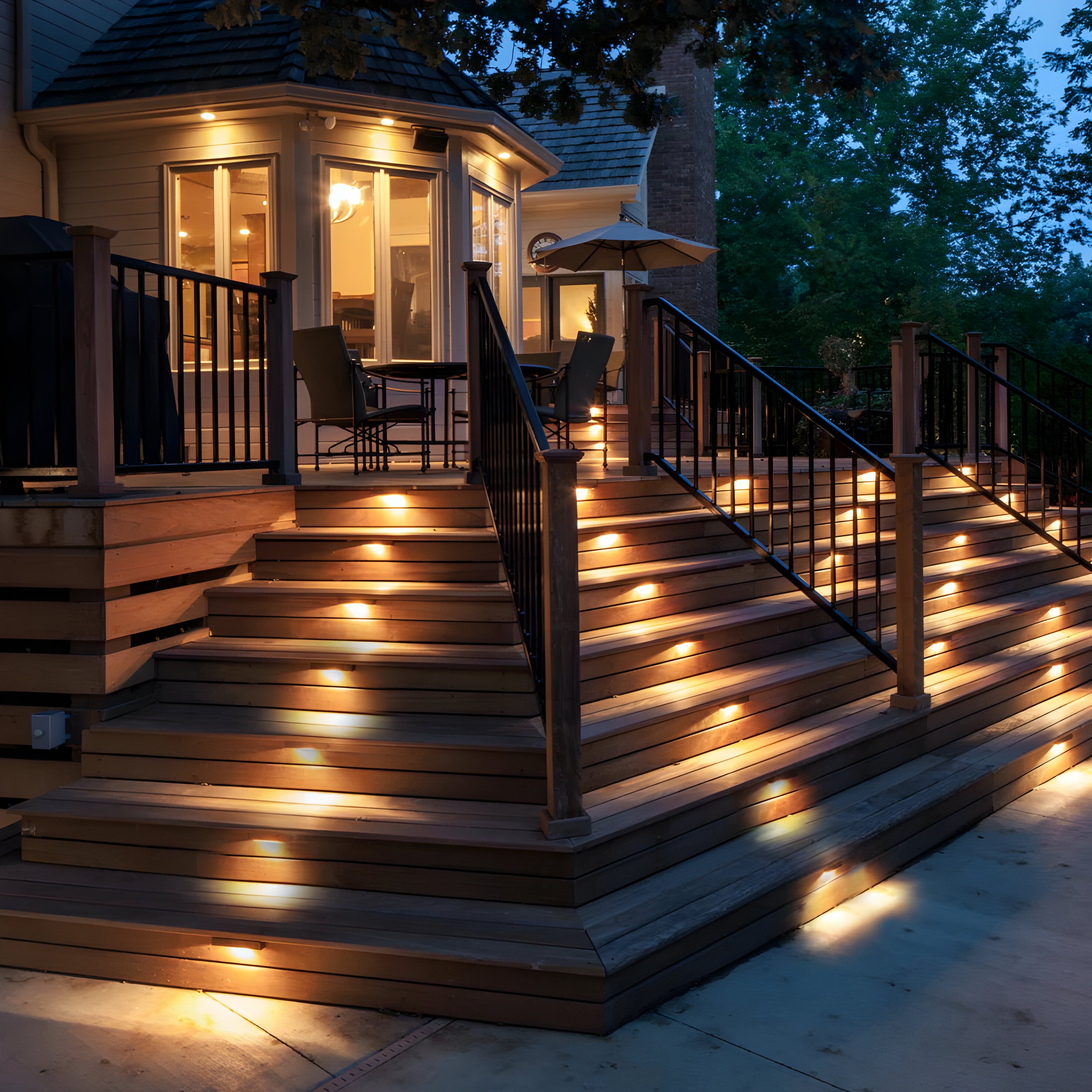 SolarGleam Light – Wasserdichtes Solar-Stufenlicht
