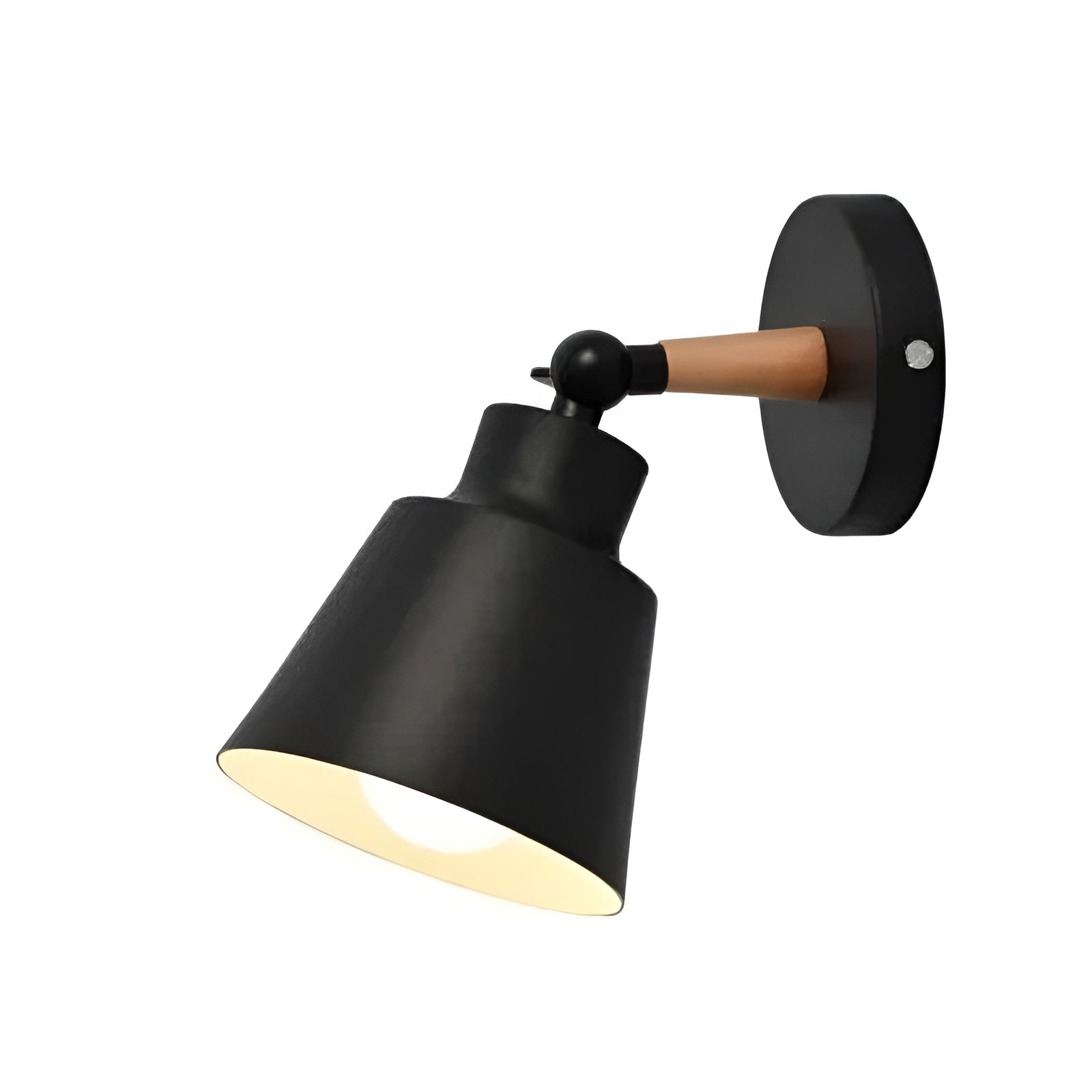 LED Wandleuchte aus Massivholz – Minimalistisches Design für Schlafzimmer und Flur