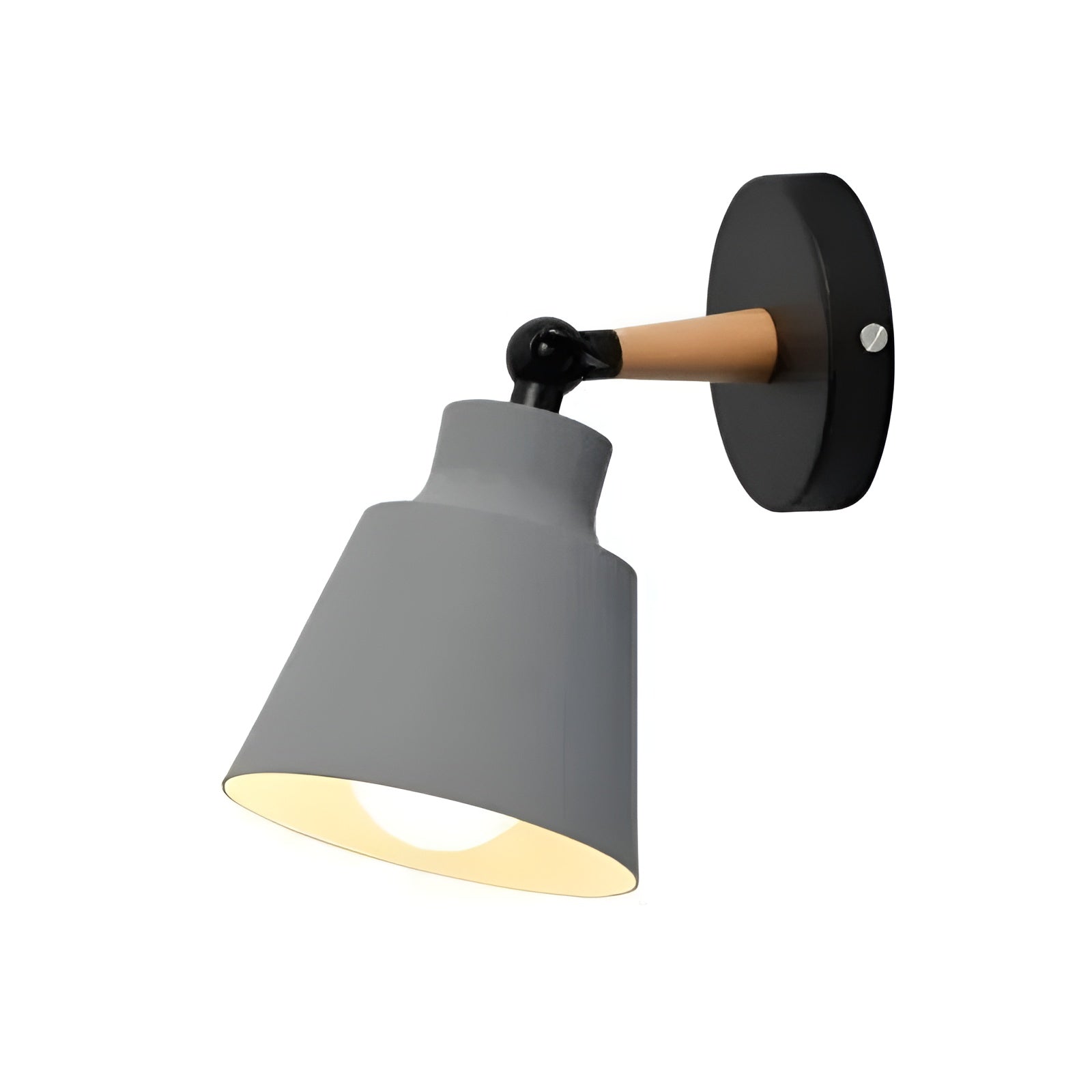 LED Wandleuchte aus Massivholz – Minimalistisches Design für Schlafzimmer und Flur