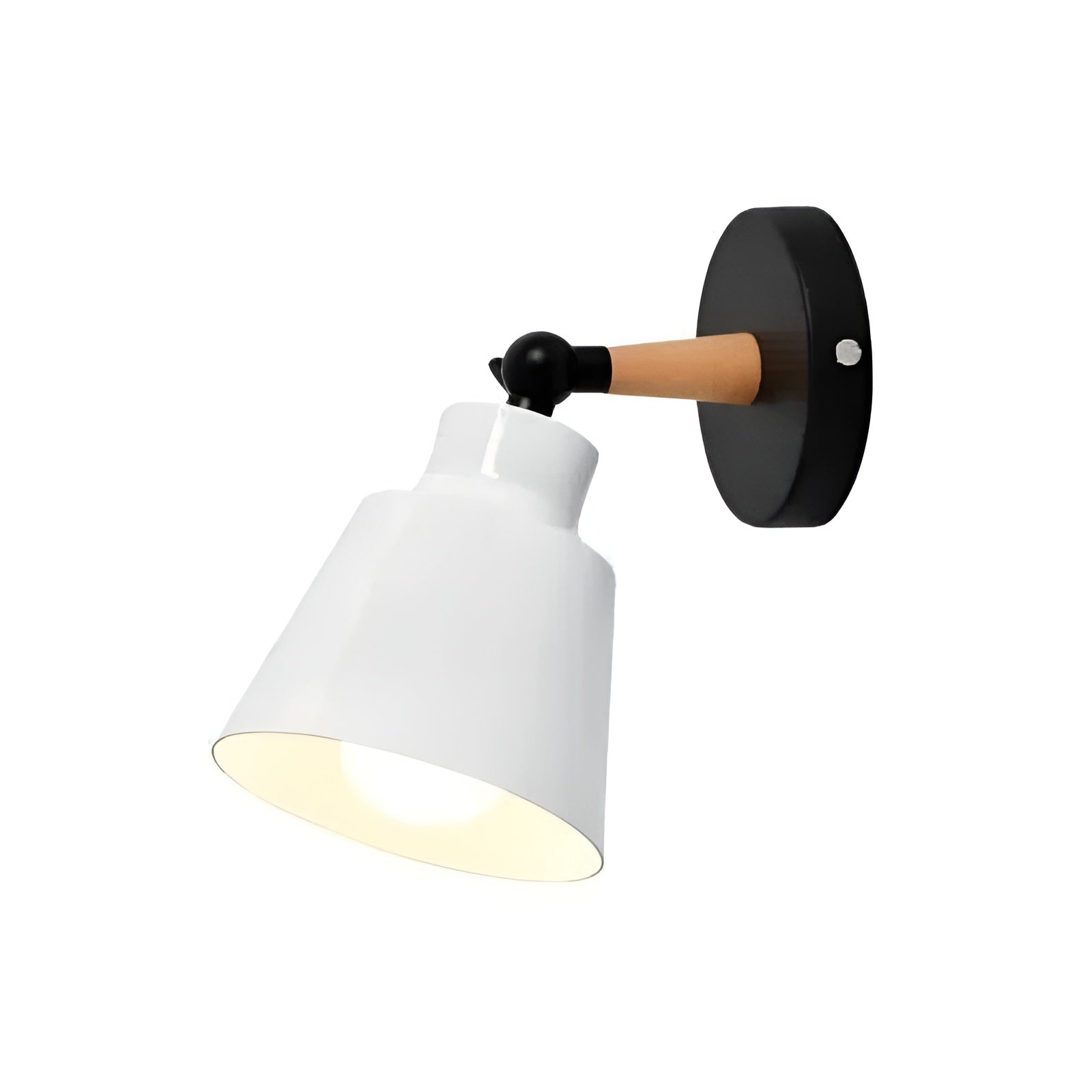 LED Wandleuchte aus Massivholz – Minimalistisches Design für Schlafzimmer und Flur