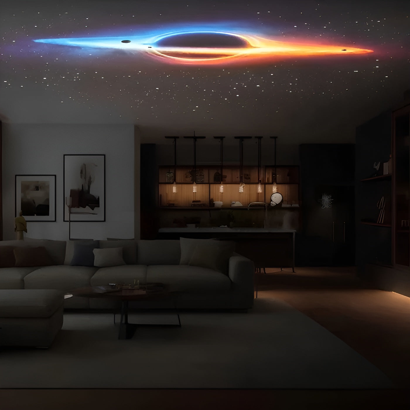 Mondlampe mit Sternenprojektion – Stimmungsvolle LED-Beleuchtung für Schlafzimmer & Kinderzimmer