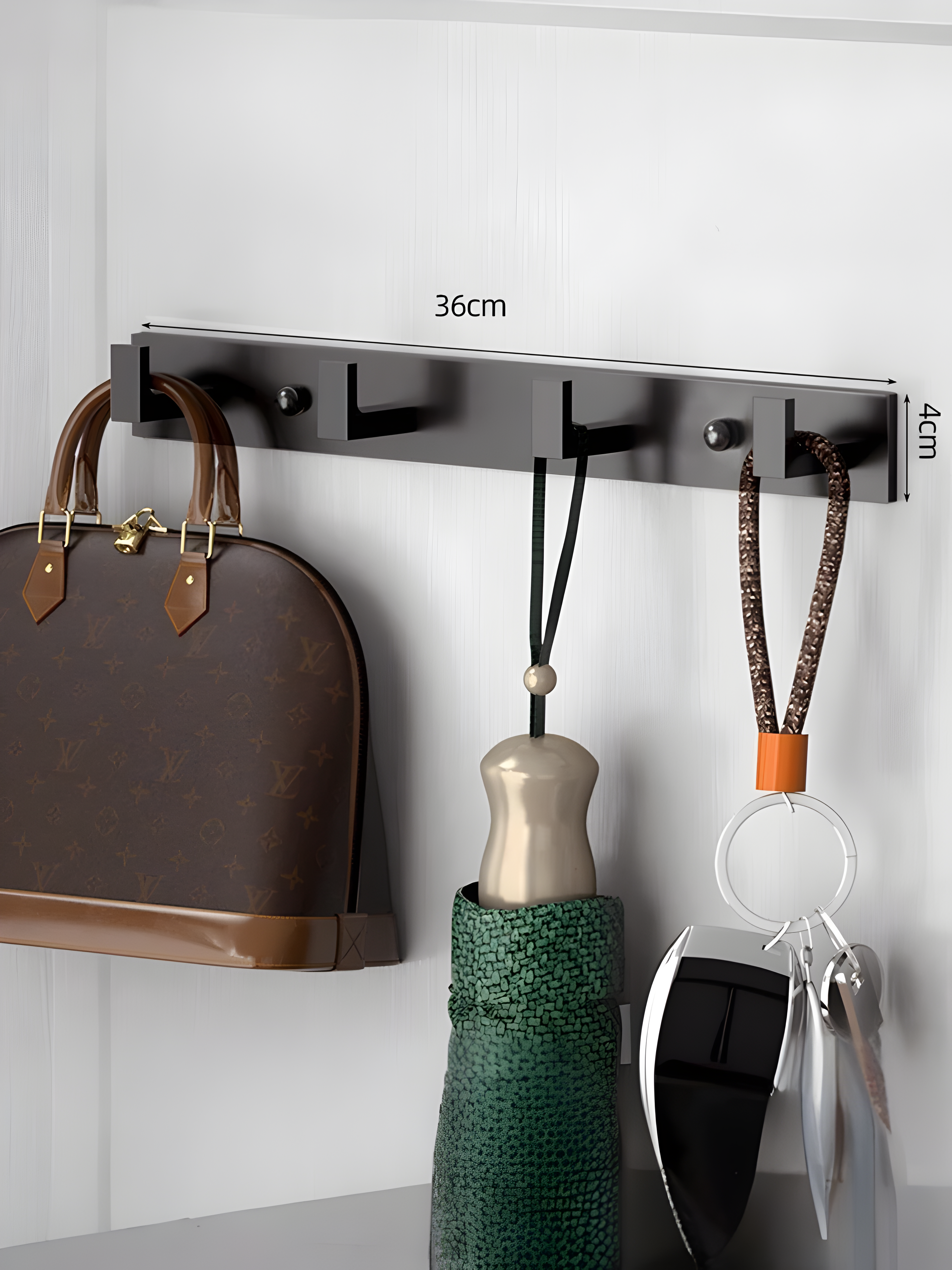 ZenGrip Hook - Aluminium-Wandhaken für das Badezimmer